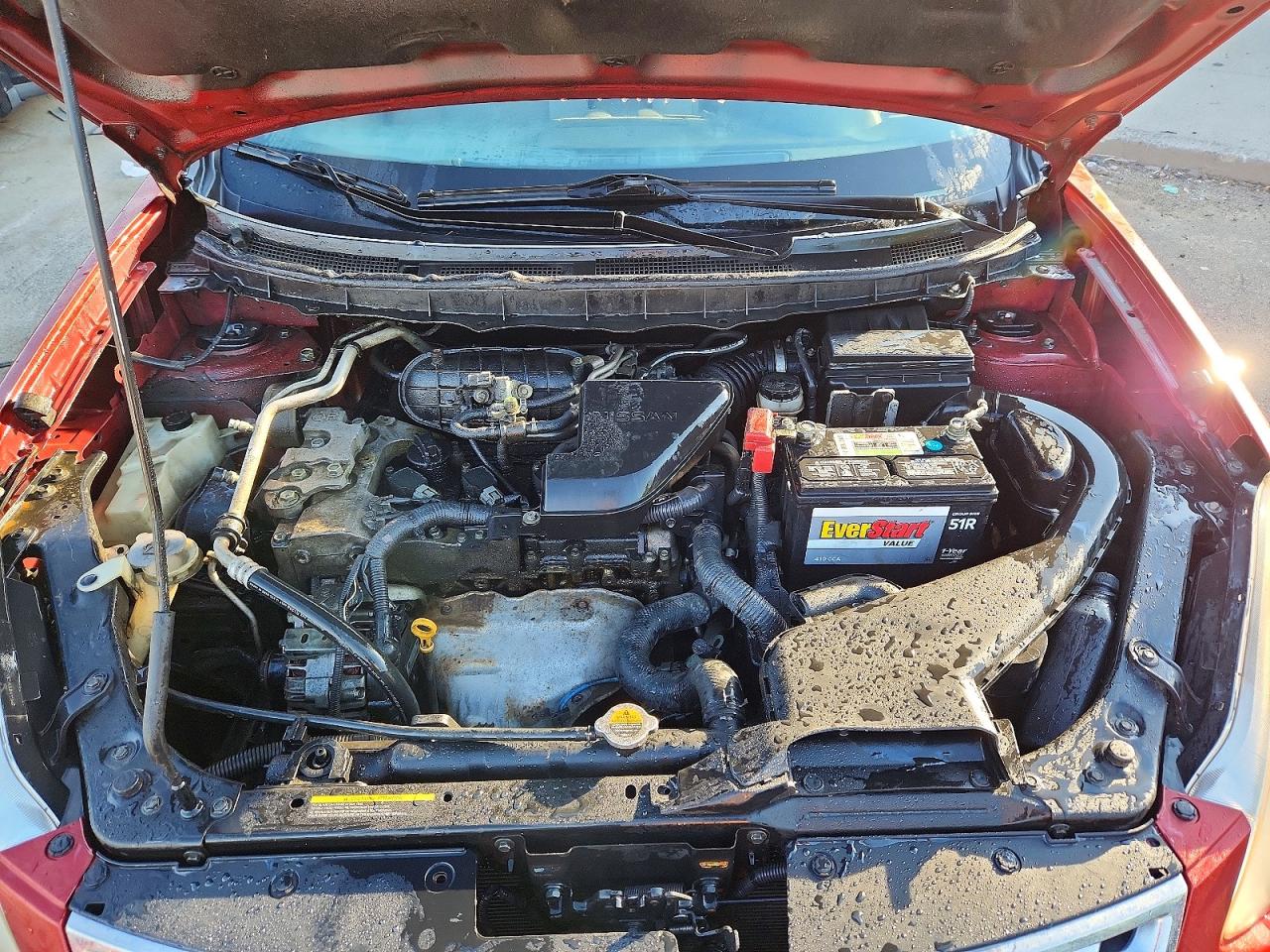 2011 Nissan Rogue S/sv/krom Red vin: JN8AS5MVXBW306595