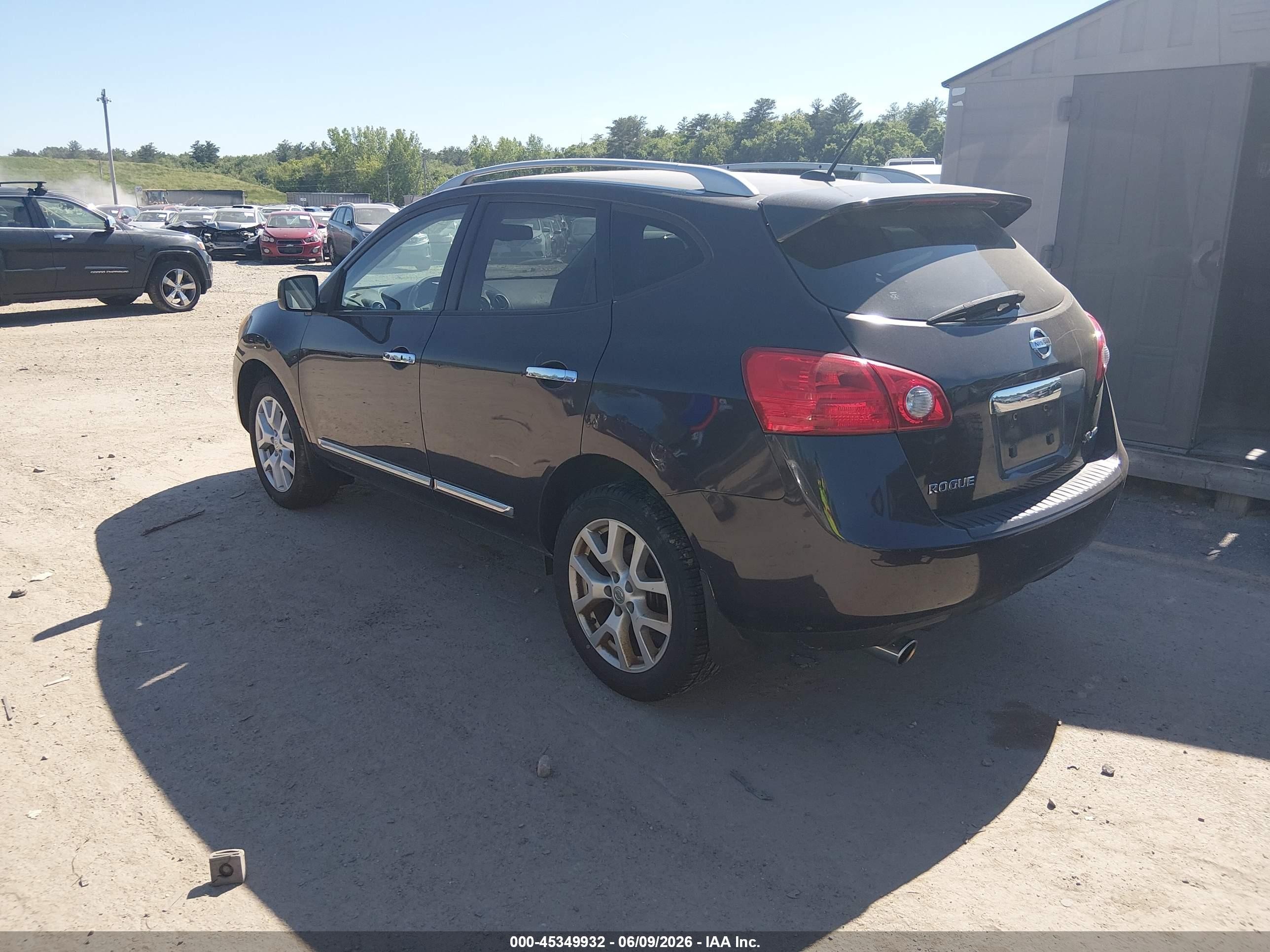 2011 Nissan Rogue Sv Фиолетовый vin: JN8AS5MVXBW307889