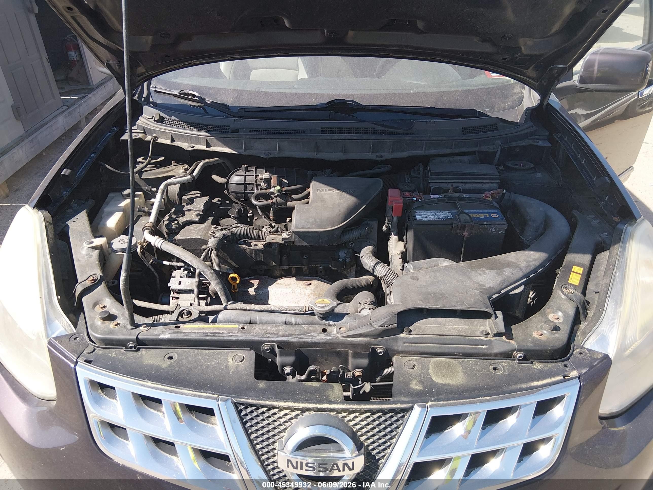 2011 Nissan Rogue Sv Фиолетовый vin: JN8AS5MVXBW307889