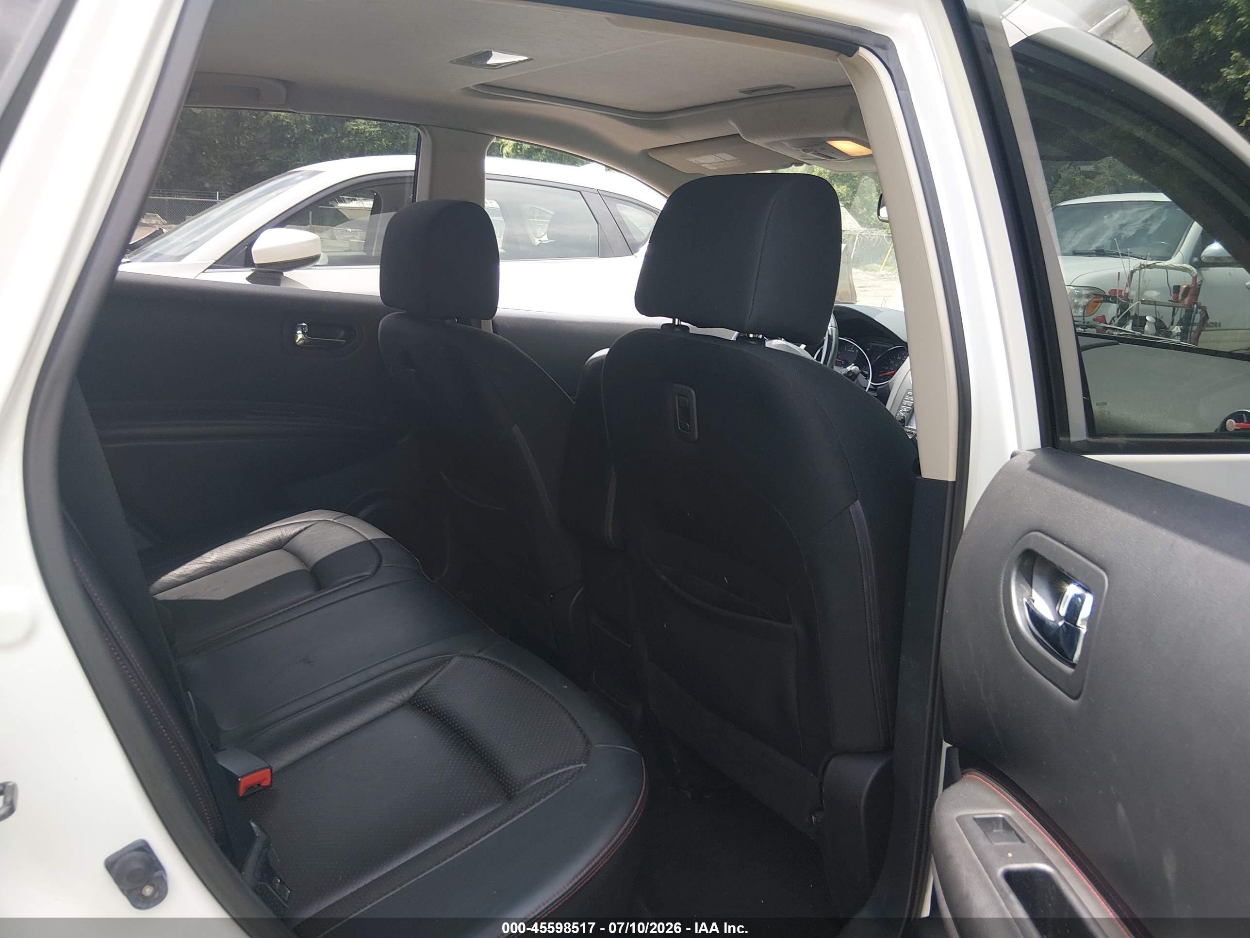 2011 Nissan Rogue Sv White vin: JN8AS5MVXBW312901