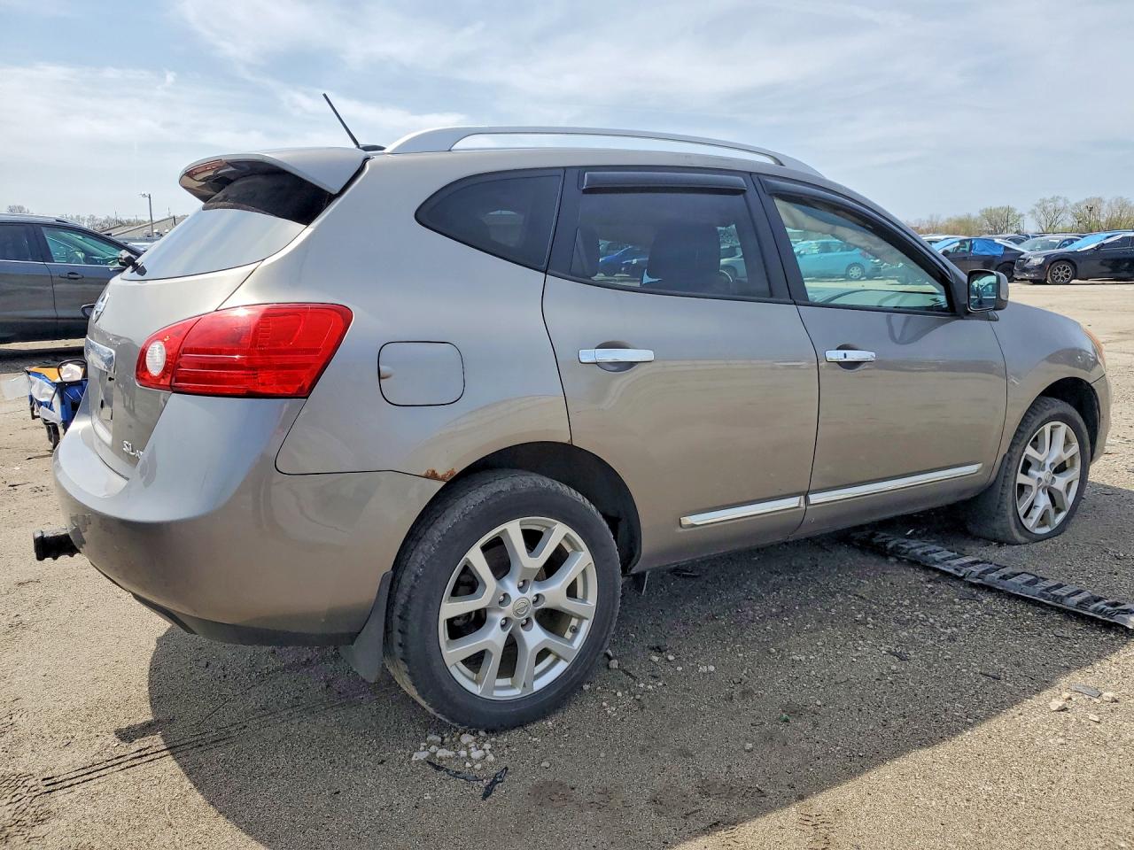 2011 Nissan Rogue S Gray vin: JN8AS5MVXBW660455