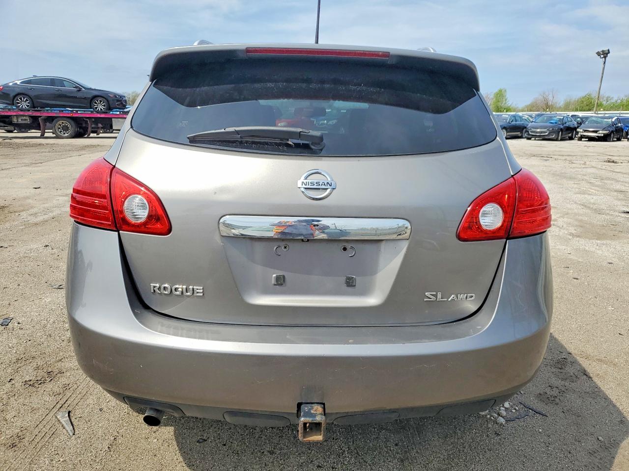 2011 Nissan Rogue S Gray vin: JN8AS5MVXBW660455
