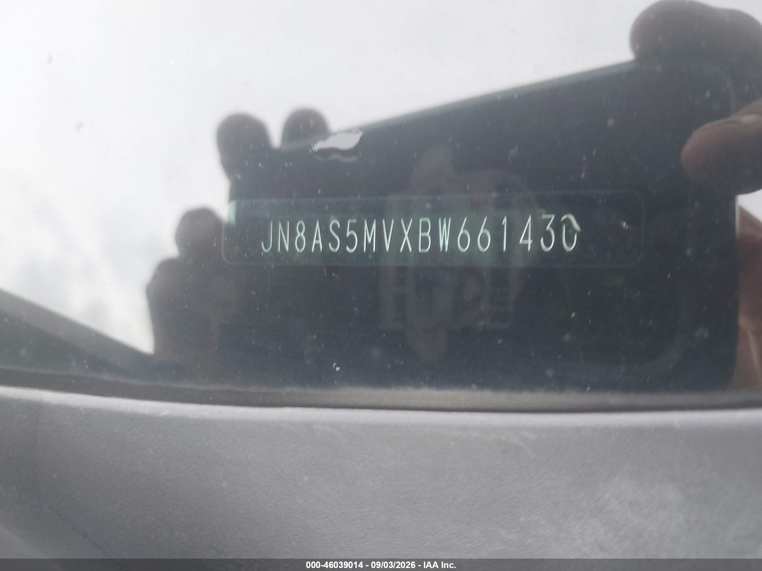 2011 Nissan Rogue S Silver vin: JN8AS5MVXBW661430