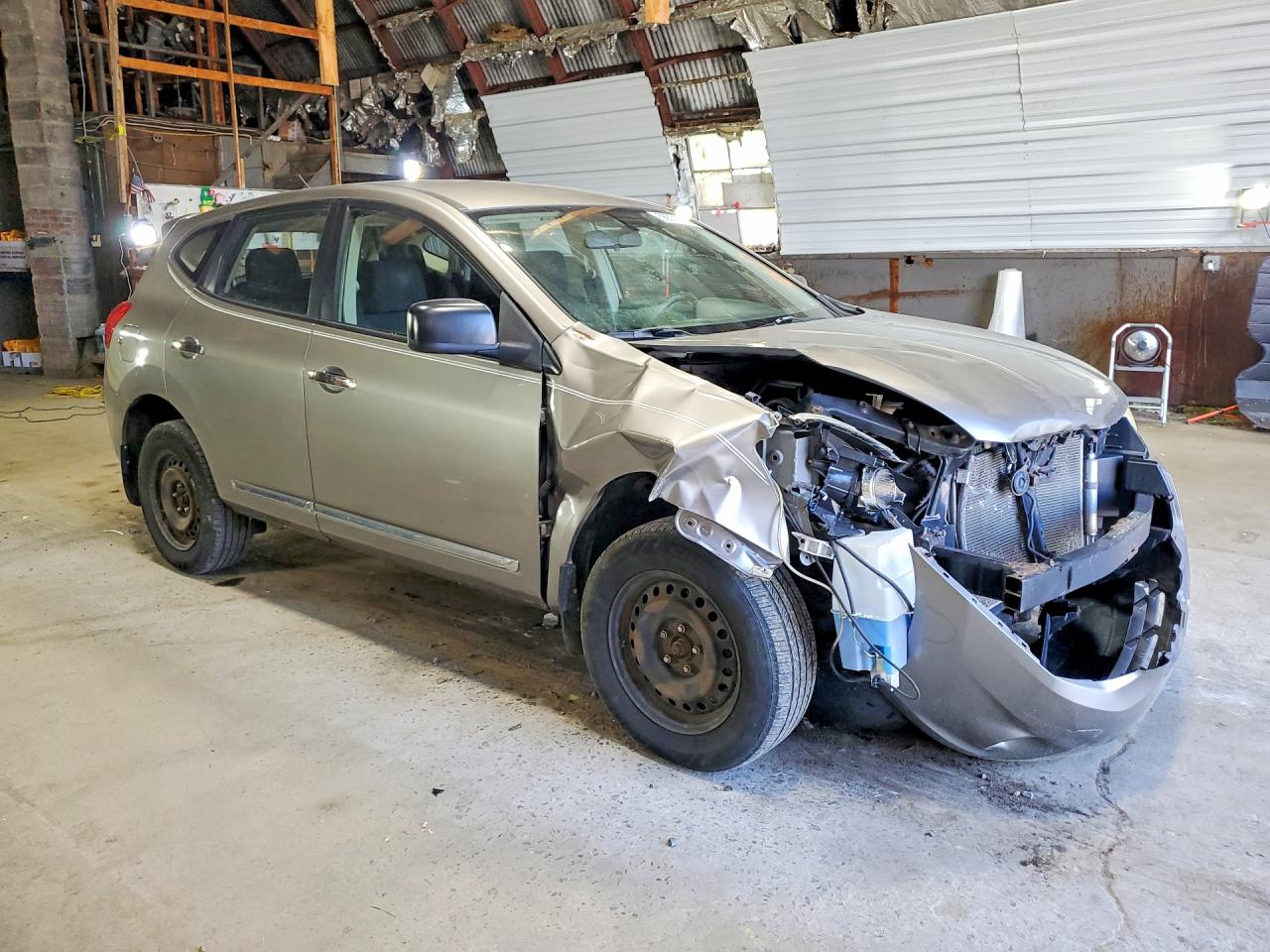2011 Nissan Rogue S Silver vin: JN8AS5MVXBW665476