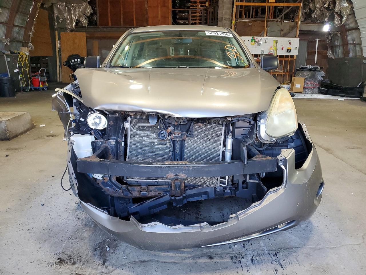 2011 Nissan Rogue S Silver vin: JN8AS5MVXBW665476