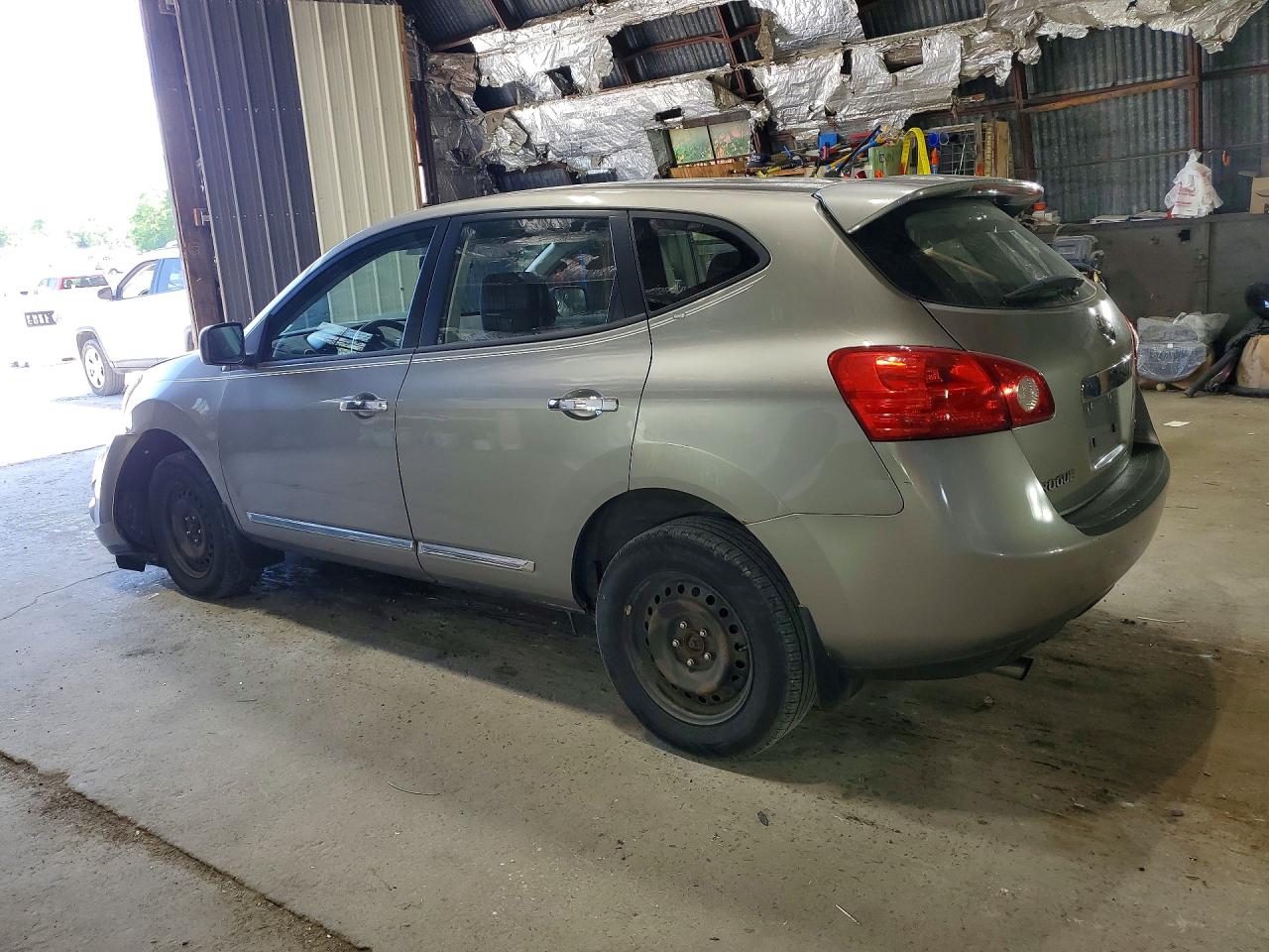 2011 Nissan Rogue S Silver vin: JN8AS5MVXBW665476
