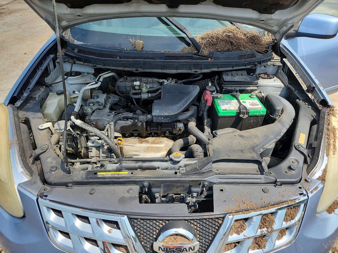 2011 Nissan Rogue S Turquoise vin: JN8AS5MVXBW674551