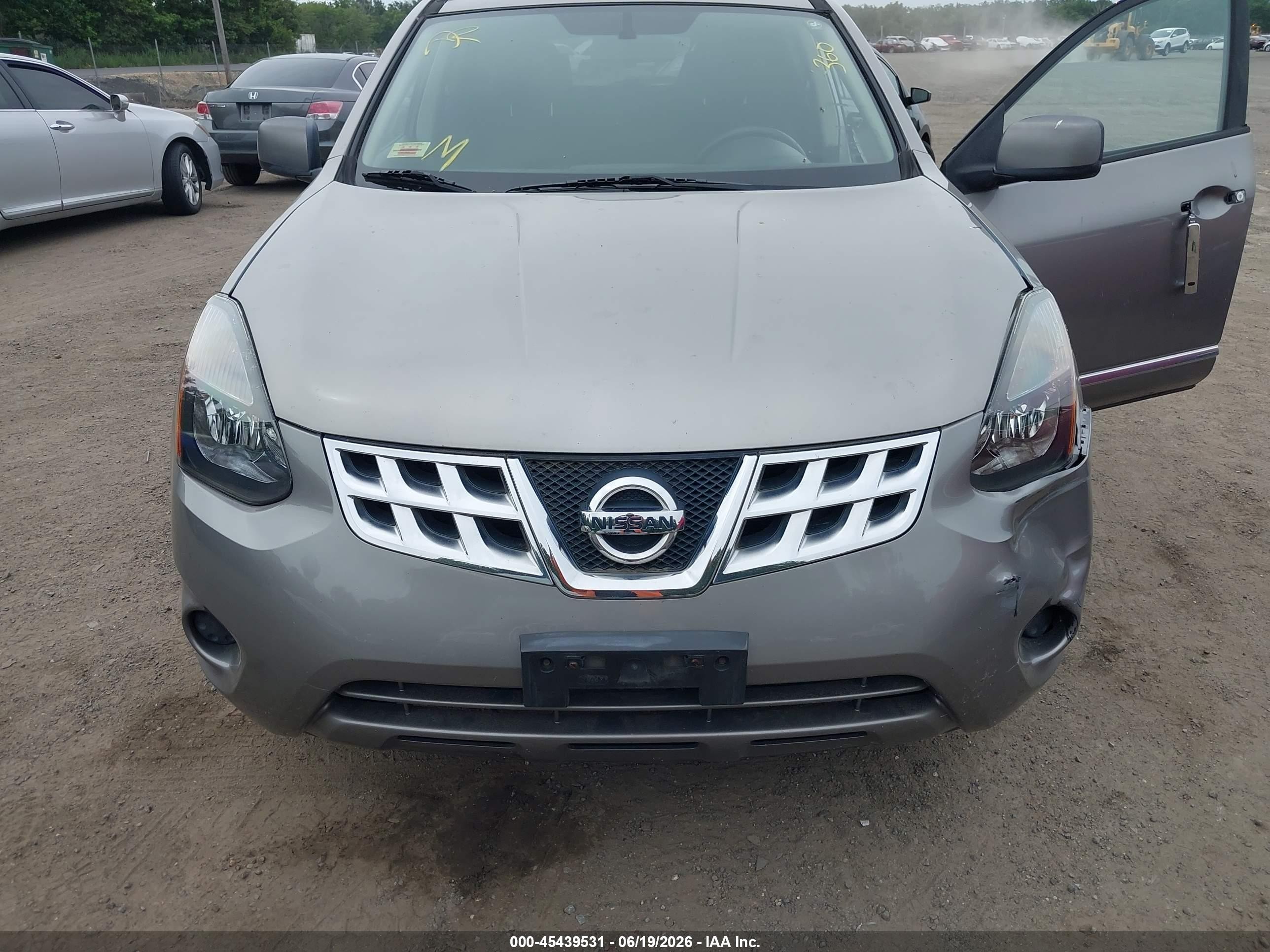2011 Nissan Rogue Sv Gray vin: JN8AS5MVXBW689535