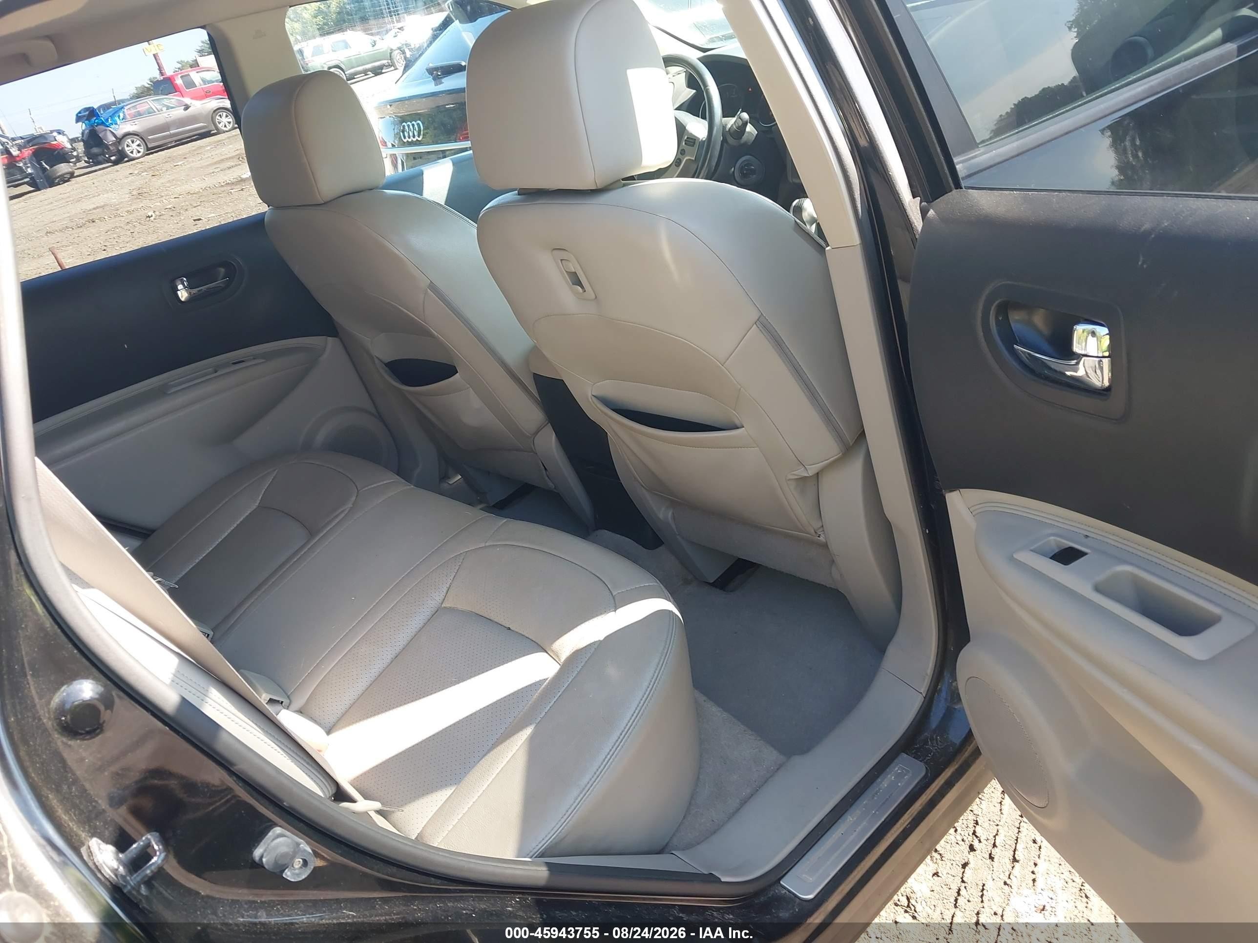 2012 Nissan Rogue Sv W/sl Pkg Black vin: JN8AS5MVXCW355099