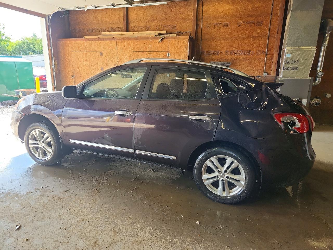 2012 Nissan Rogue S Purple vin: JN8AS5MVXCW358147