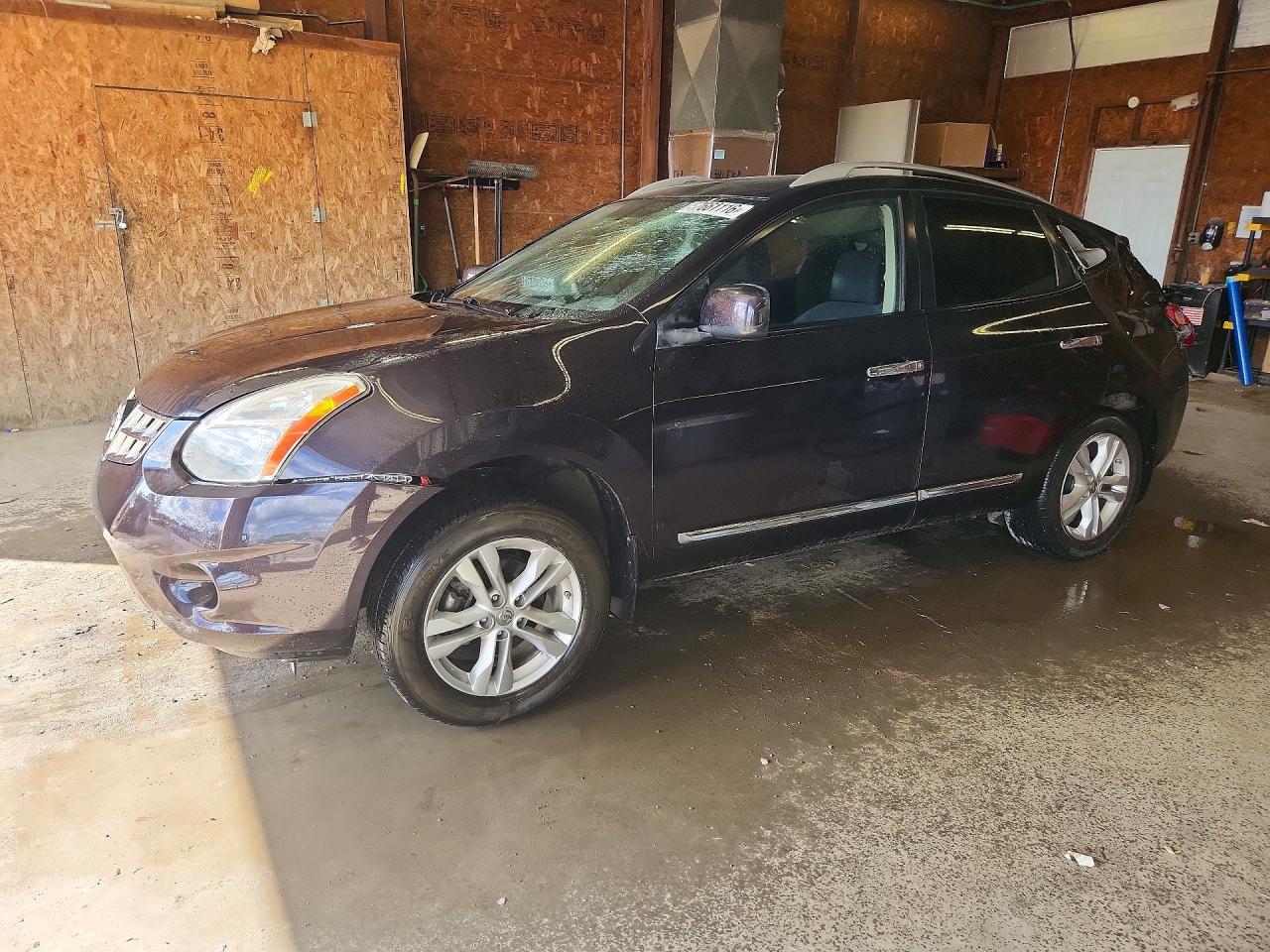 2012 Nissan Rogue S Purple vin: JN8AS5MVXCW358147