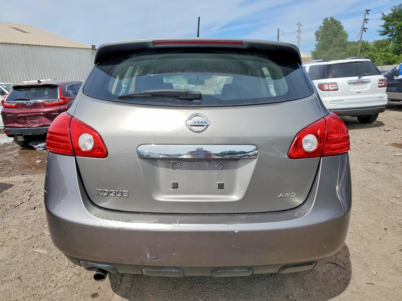 2012 Nissan Rogue S Gray vin: JN8AS5MVXCW368824