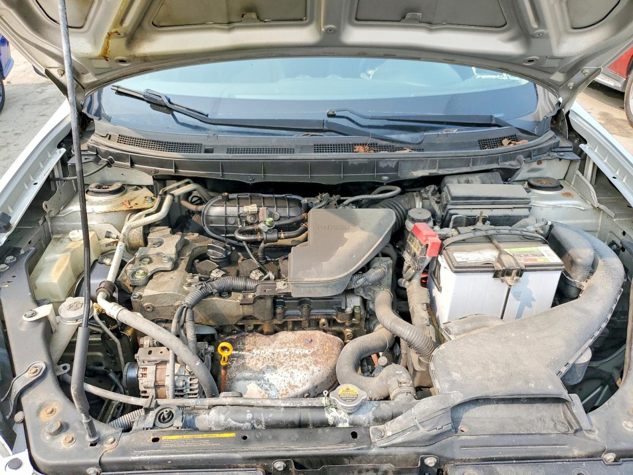 2012 Nissan Rogue S Silver vin: JN8AS5MVXCW369634