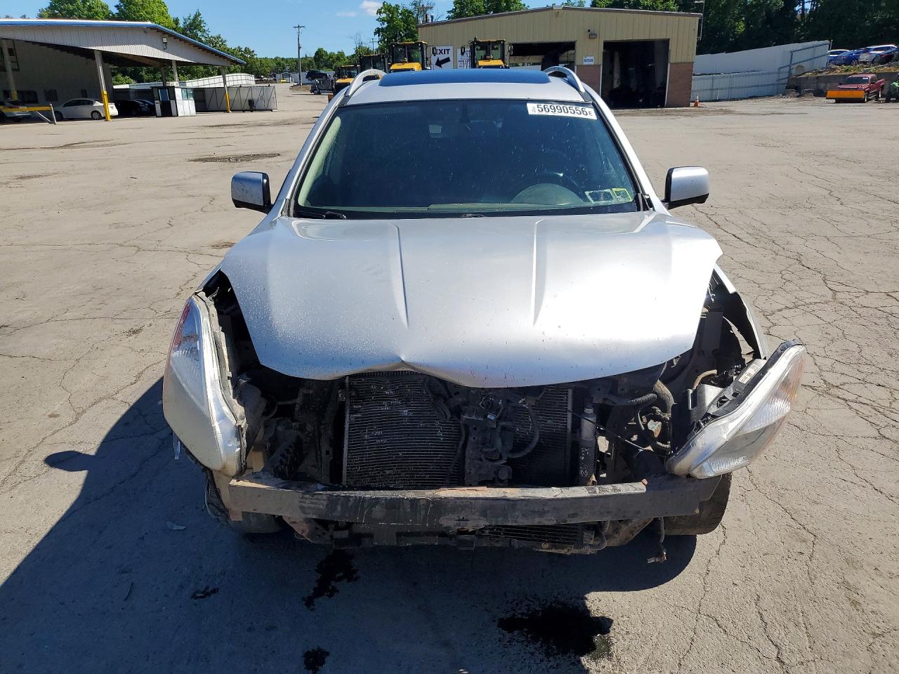 2012 Nissan Rogue S Silver vin: JN8AS5MVXCW372856