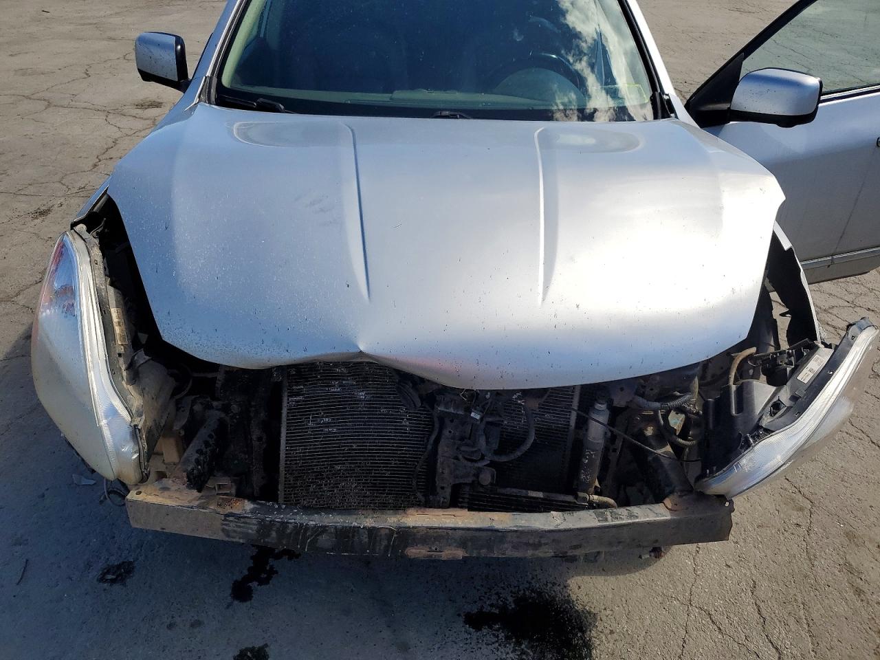 2012 Nissan Rogue S Silver vin: JN8AS5MVXCW372856
