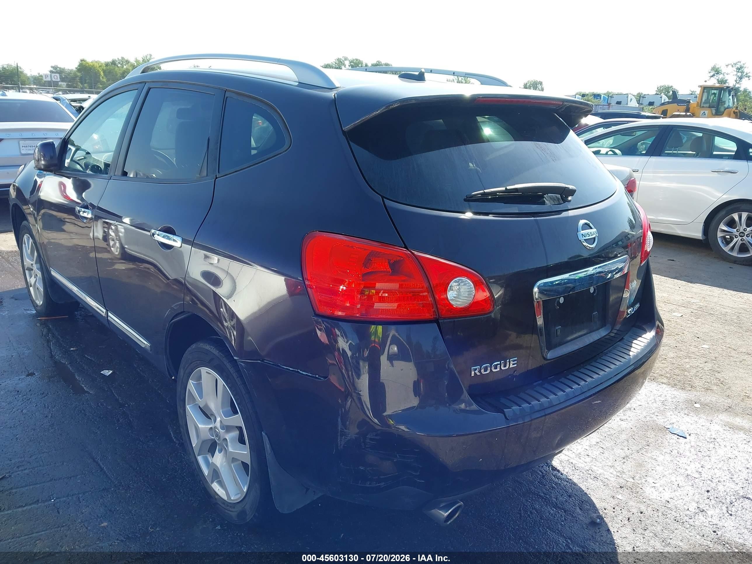 2012 Nissan Rogue Sv W/sl Pkg Burgundy vin: JN8AS5MVXCW373473