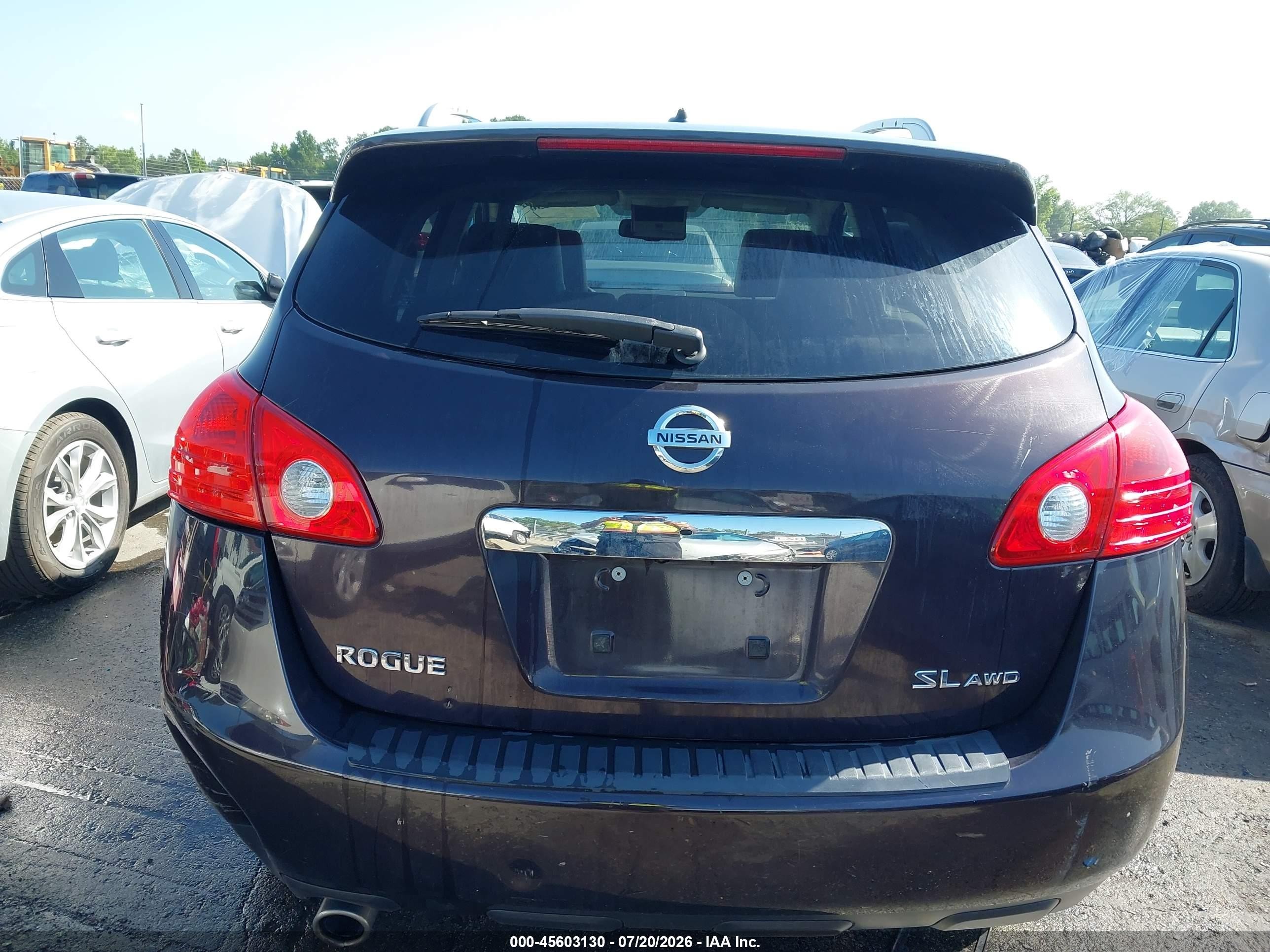 2012 Nissan Rogue Sv W/sl Pkg Burgundy vin: JN8AS5MVXCW373473