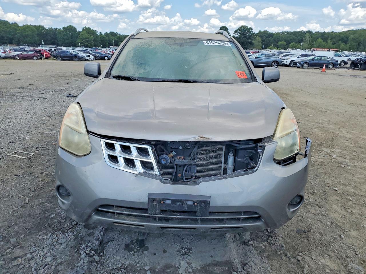 2012 Nissan Rogue S Silver vin: JN8AS5MVXCW384182