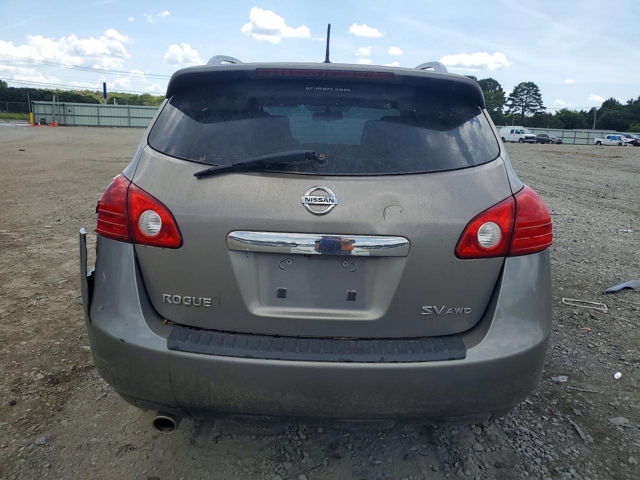 2012 Nissan Rogue S Silver vin: JN8AS5MVXCW384182