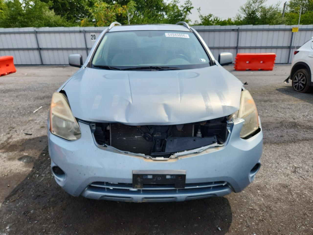 2012 Nissan Rogue S Silver vin: JN8AS5MVXCW390337
