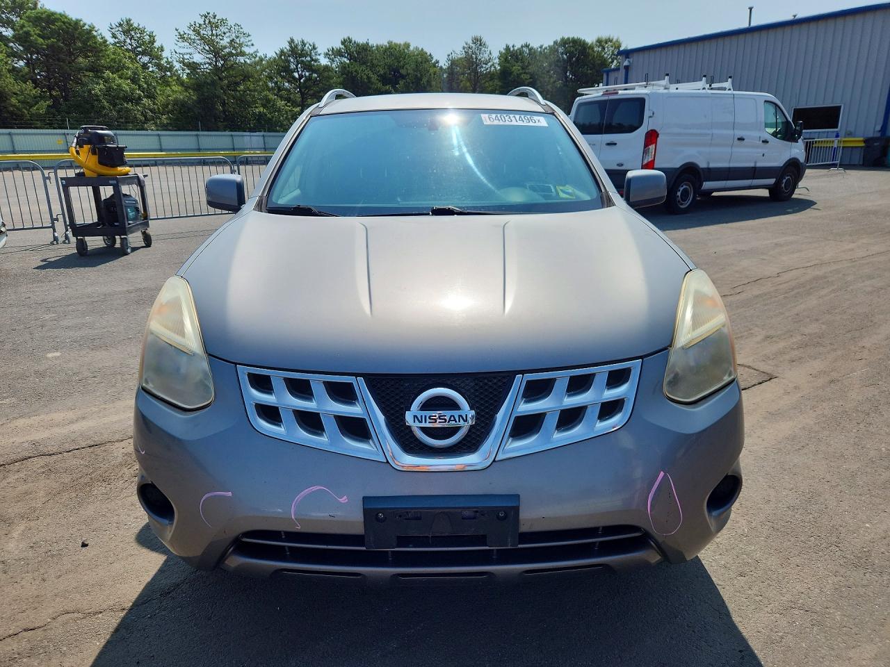 2012 Nissan Rogue S Gray vin: JN8AS5MVXCW395876