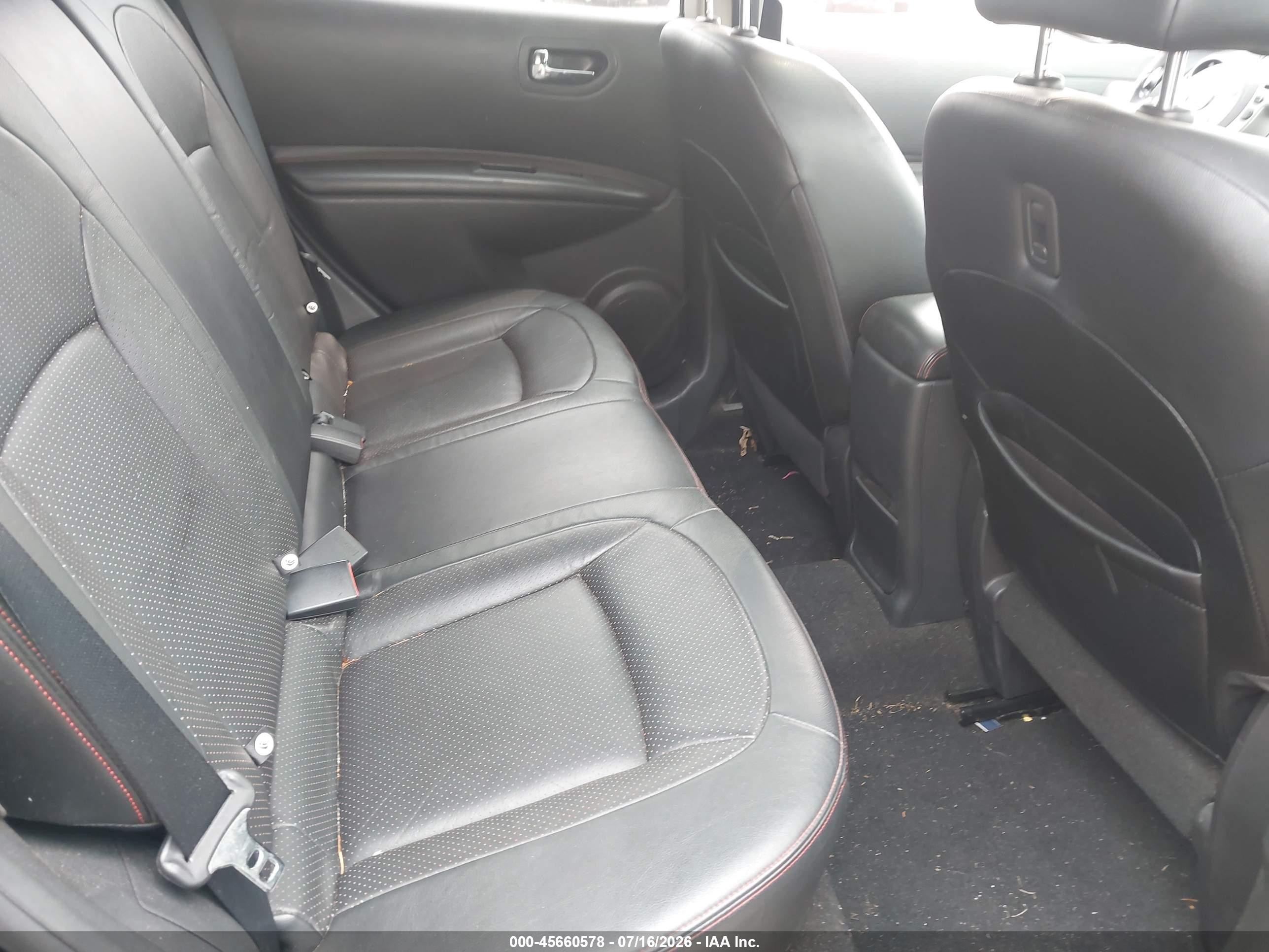 2012 Nissan Rogue Sv W/sl Pkg Black vin: JN8AS5MVXCW400221