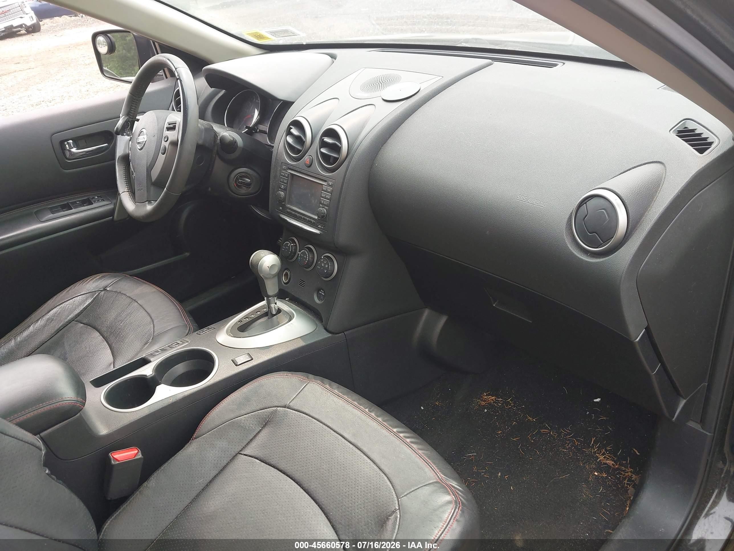 2012 Nissan Rogue Sv W/sl Pkg Black vin: JN8AS5MVXCW400221