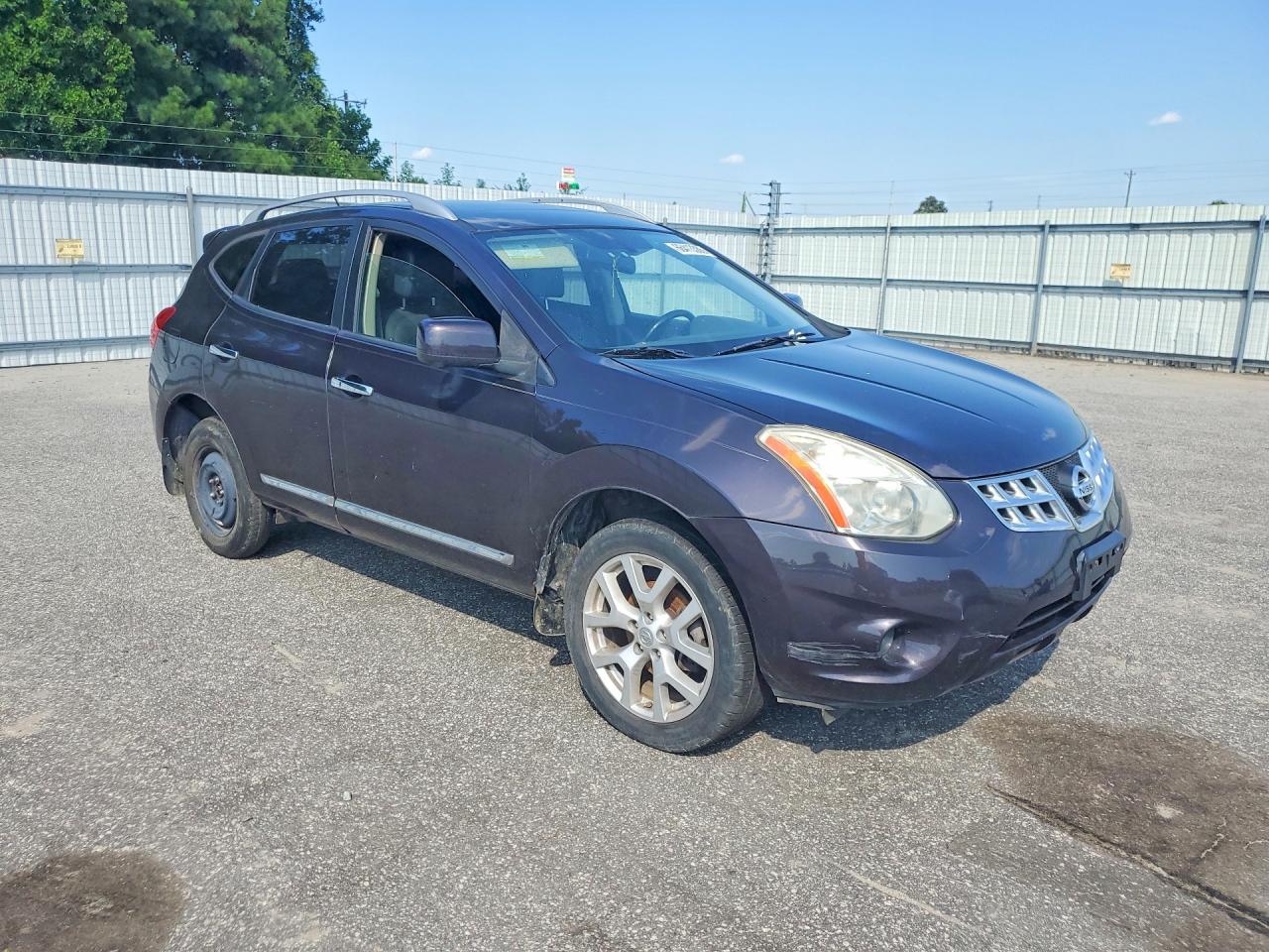 2012 Nissan Rogue S Black vin: JN8AS5MVXCW402034