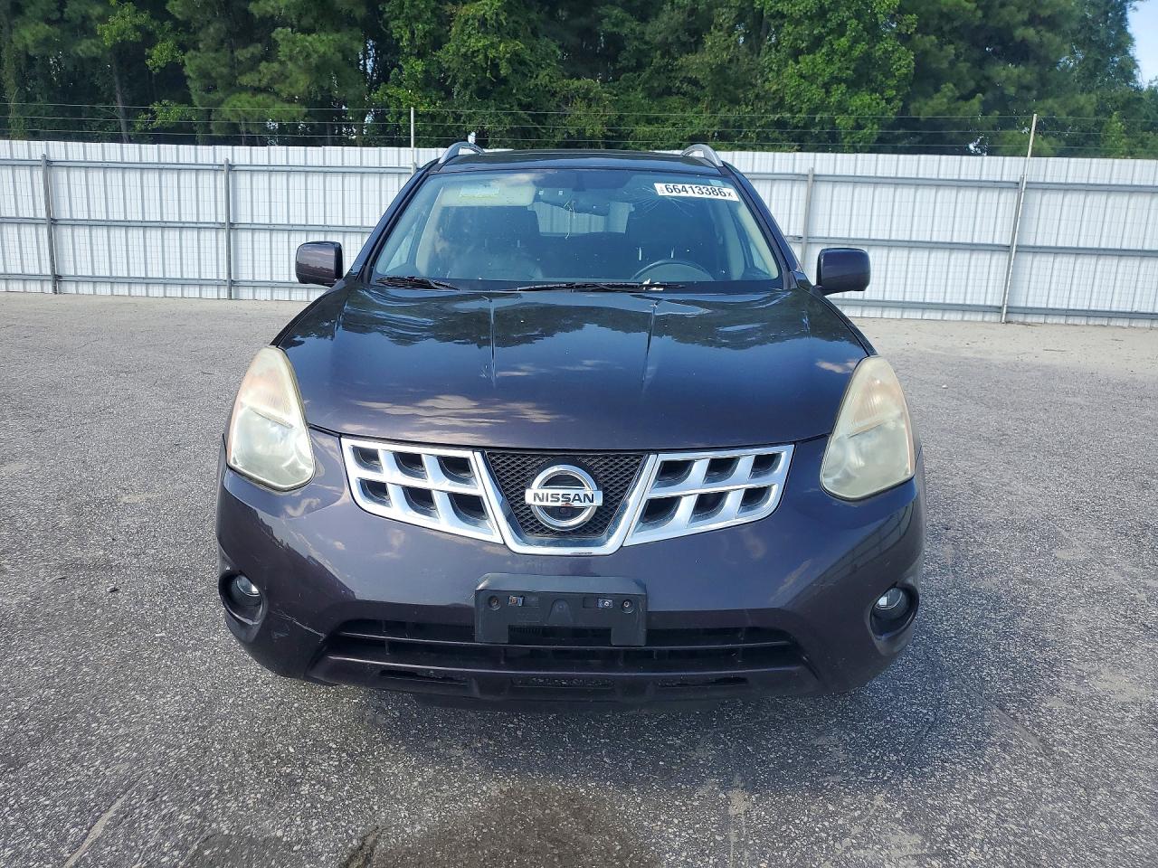 2012 Nissan Rogue S Black vin: JN8AS5MVXCW402034