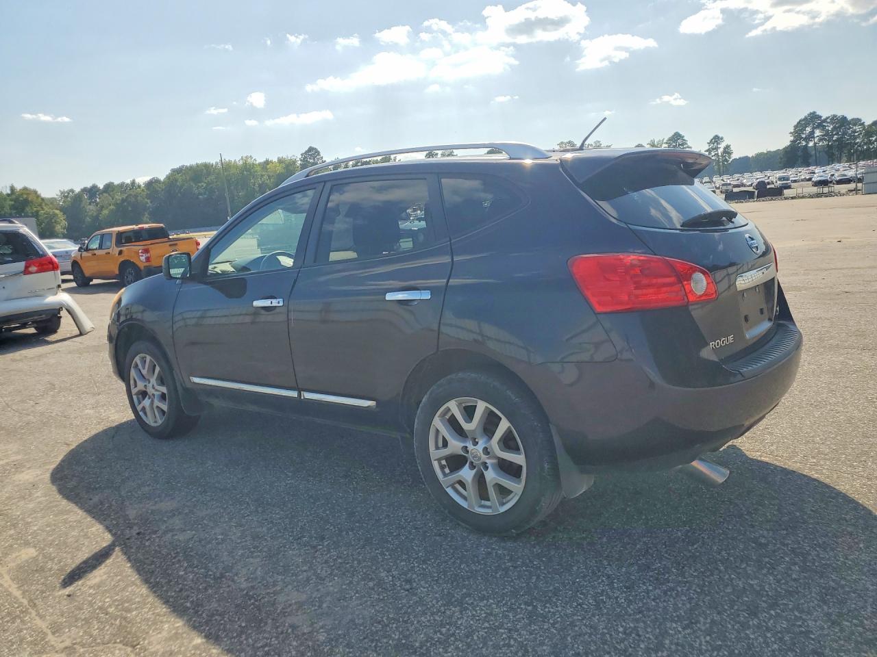 2012 Nissan Rogue S Black vin: JN8AS5MVXCW402034