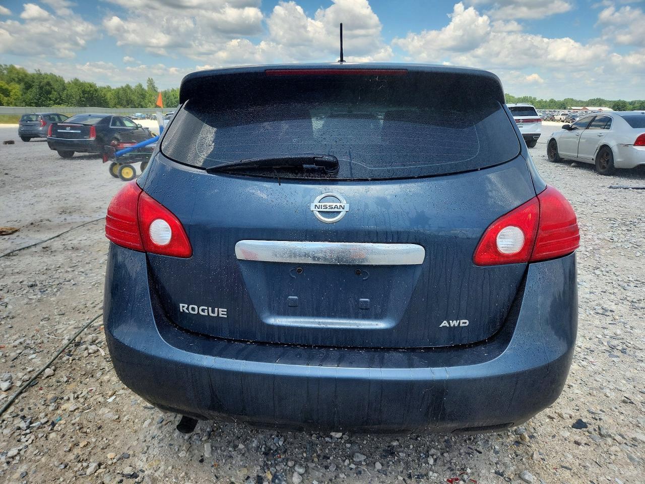 2012 Nissan Rogue S Blue vin: JN8AS5MVXCW419223