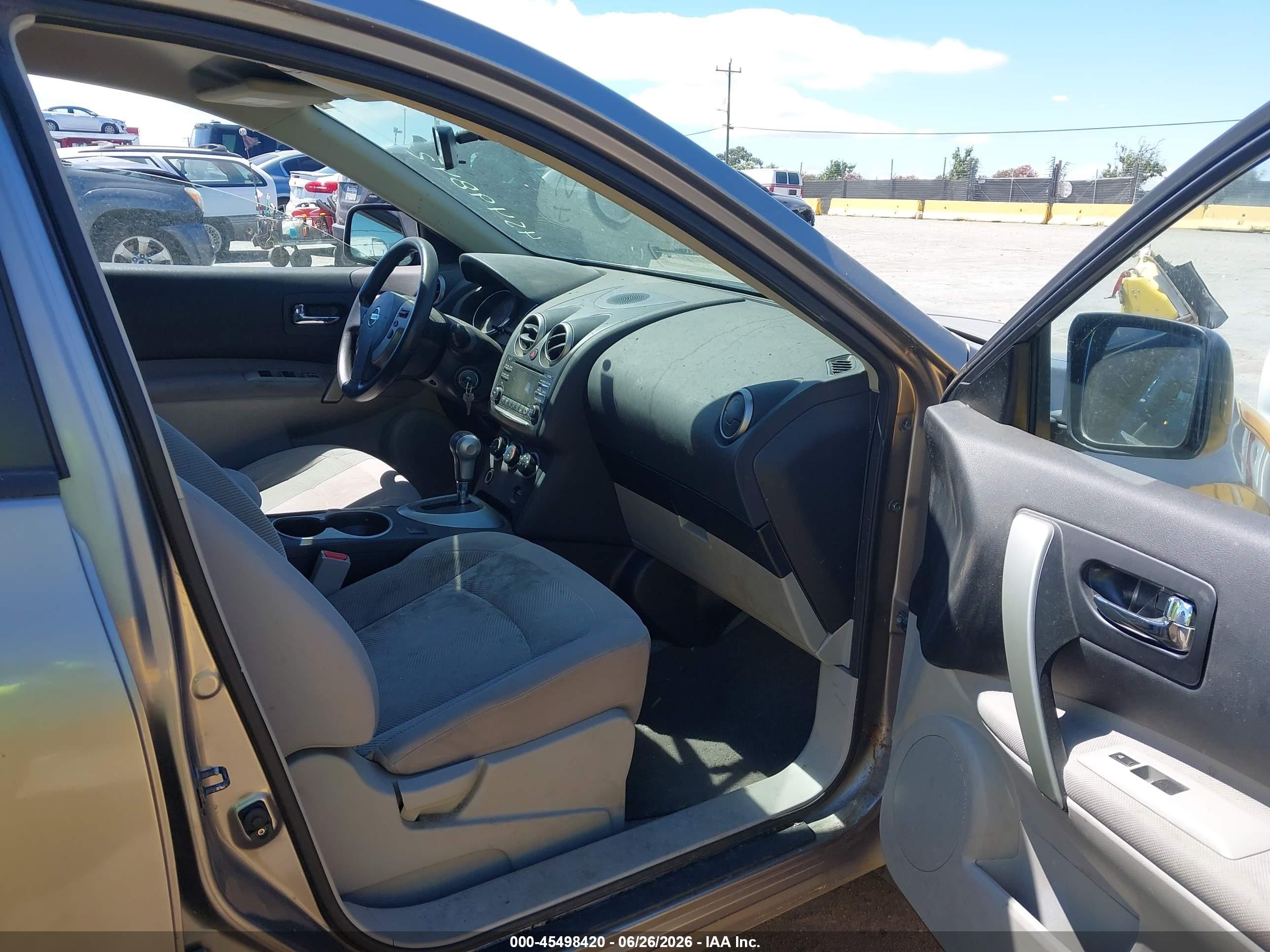 2012 Nissan Rogue S Gray vin: JN8AS5MVXCW705802
