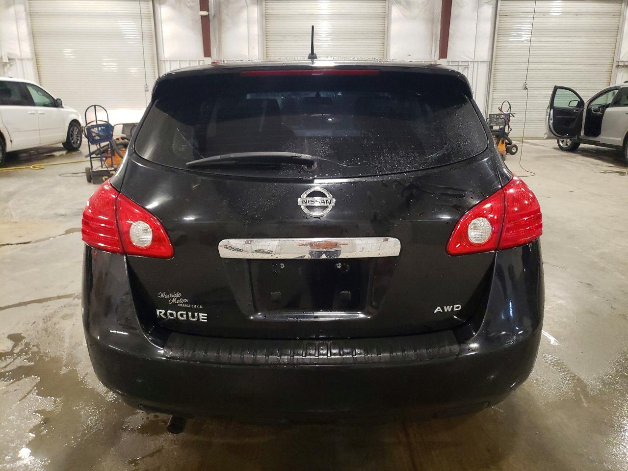 2012 Nissan Rogue S Black vin: JN8AS5MVXCW706237