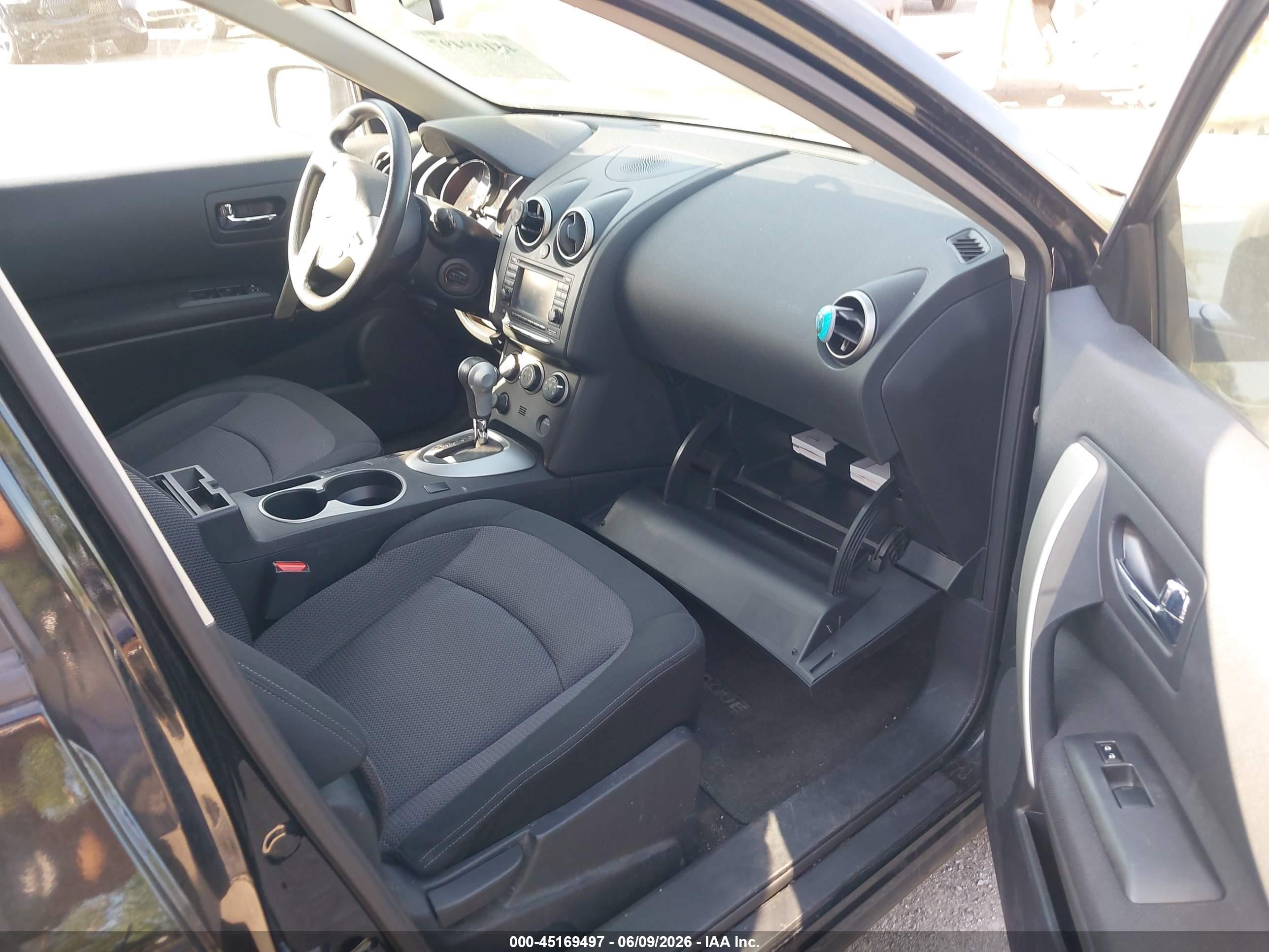 2012 Nissan Rogue Sv Black vin: JN8AS5MVXCW708604