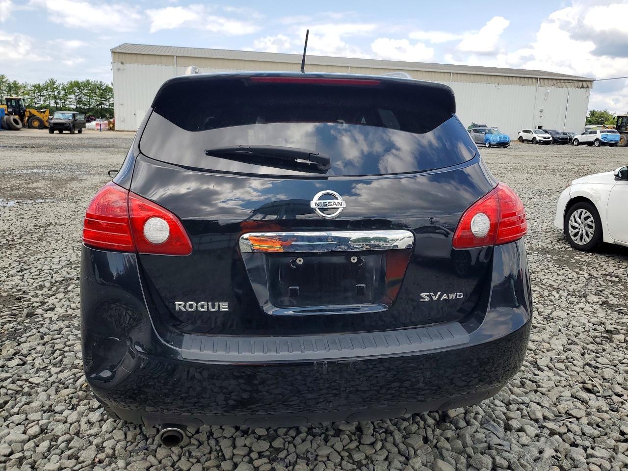 2012 Nissan Rogue S Black vin: JN8AS5MVXCW709249