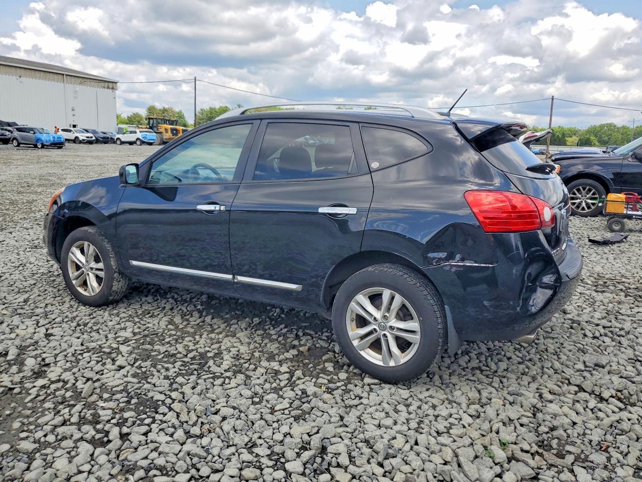 2012 Nissan Rogue S Black vin: JN8AS5MVXCW709249