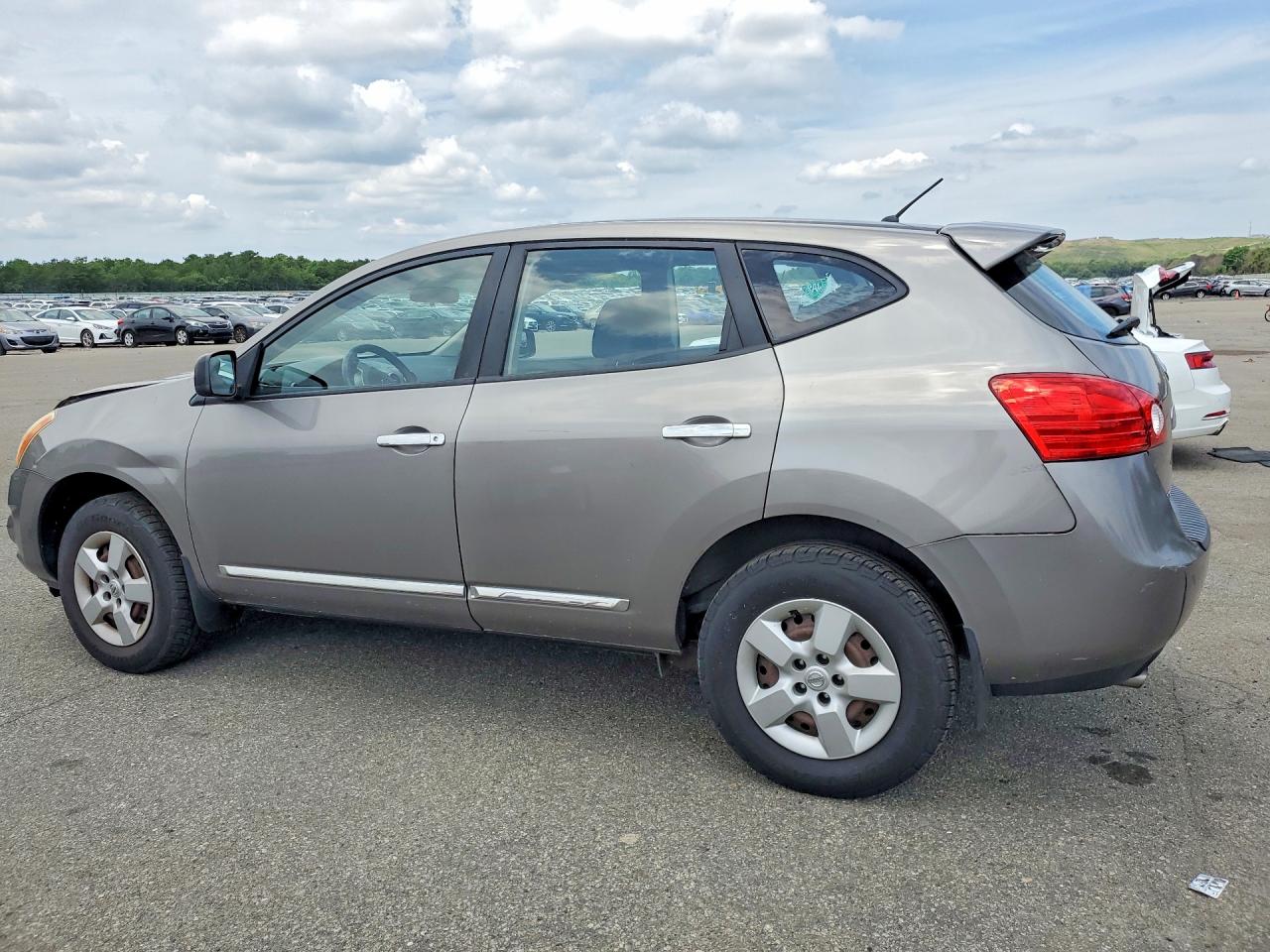 2012 Nissan Rogue S Silver vin: JN8AS5MVXCW712975