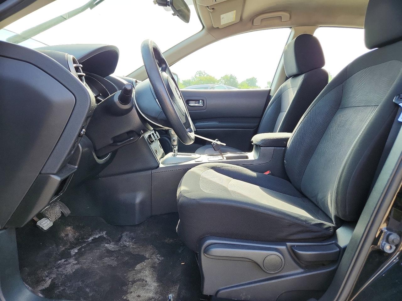 2012 Nissan Rogue S Black vin: JN8AS5MVXCW714032
