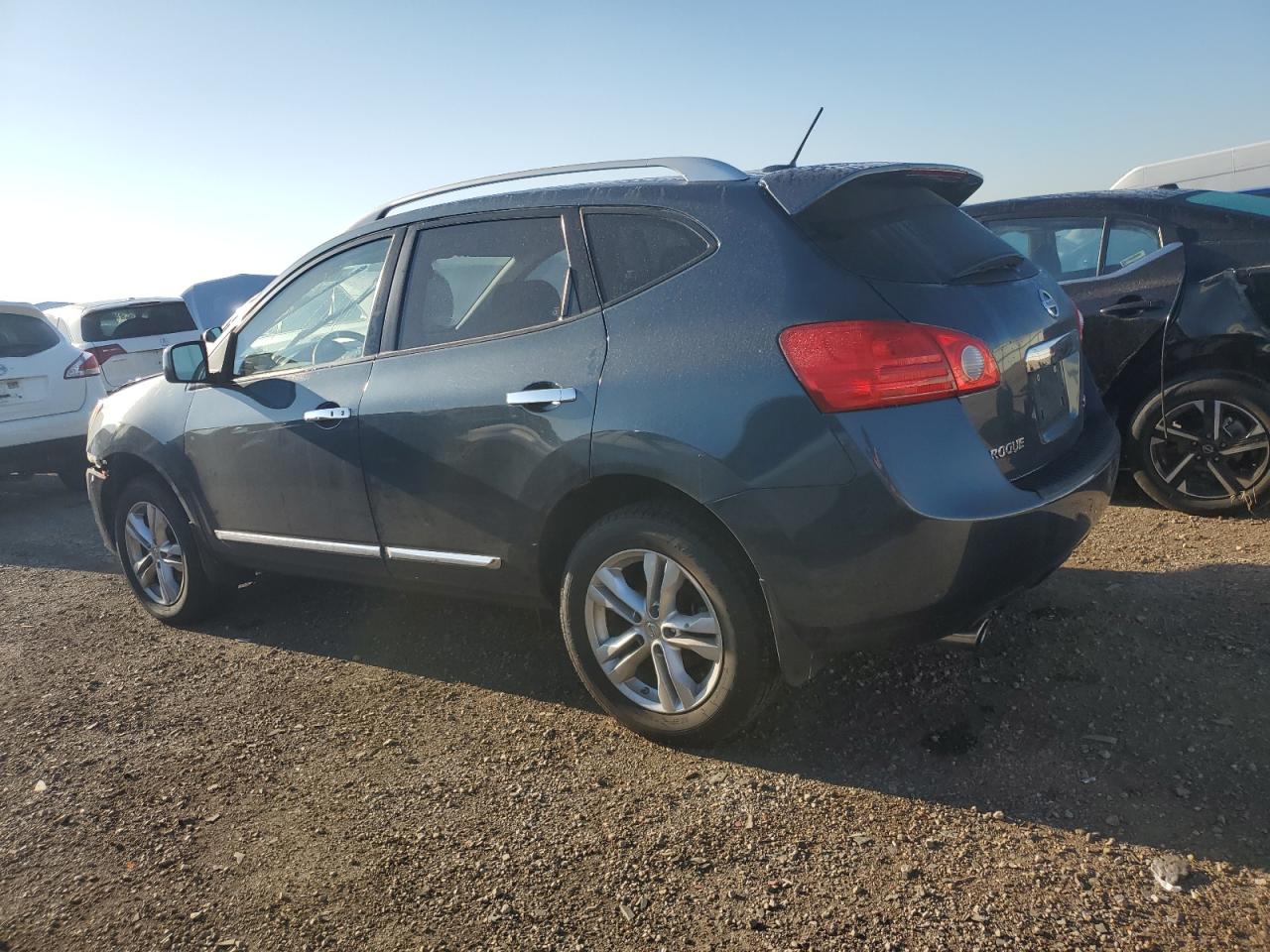 2012 Nissan Rogue S Blue vin: JN8AS5MVXCW716430