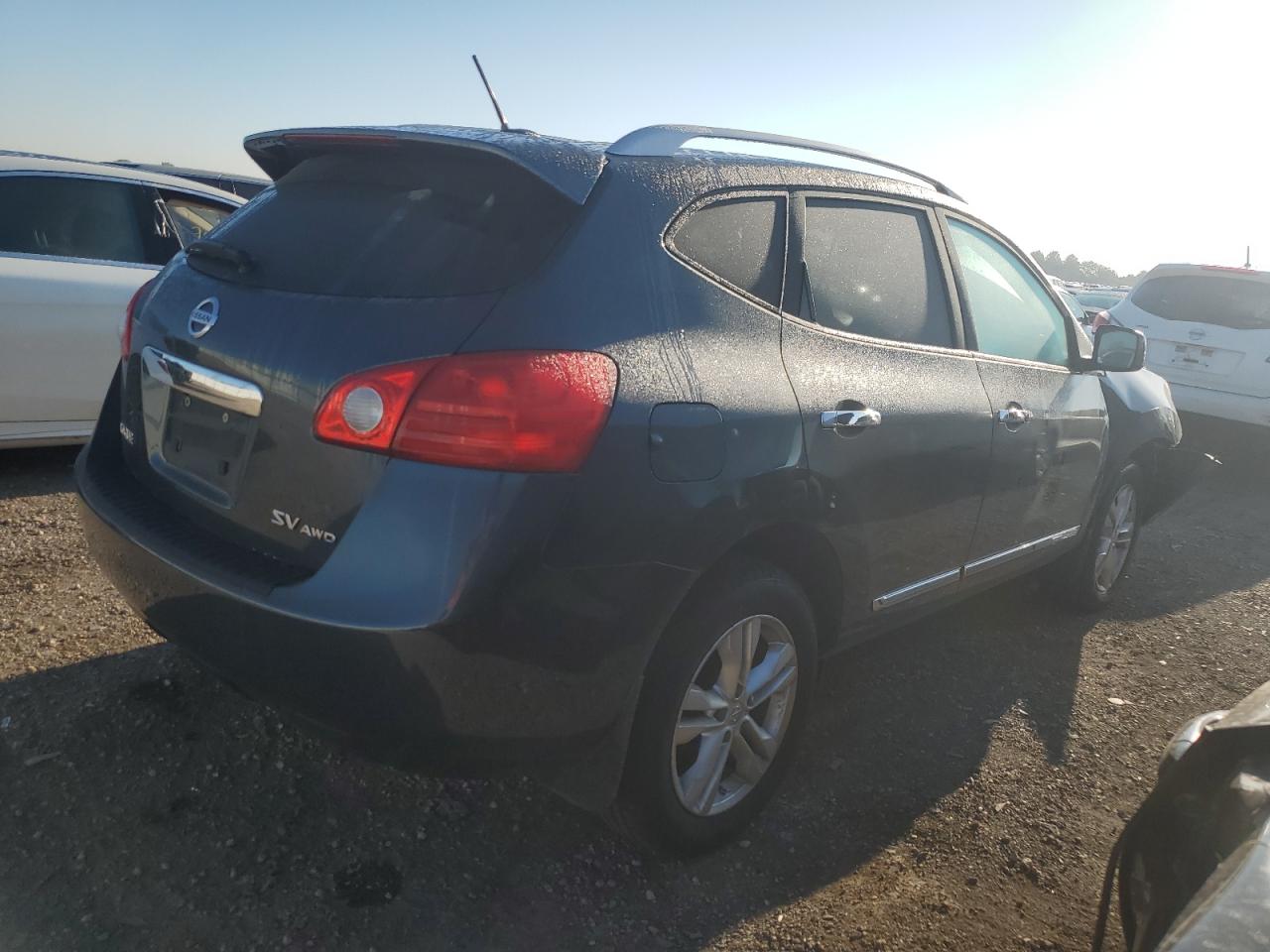 2012 Nissan Rogue S Blue vin: JN8AS5MVXCW716430