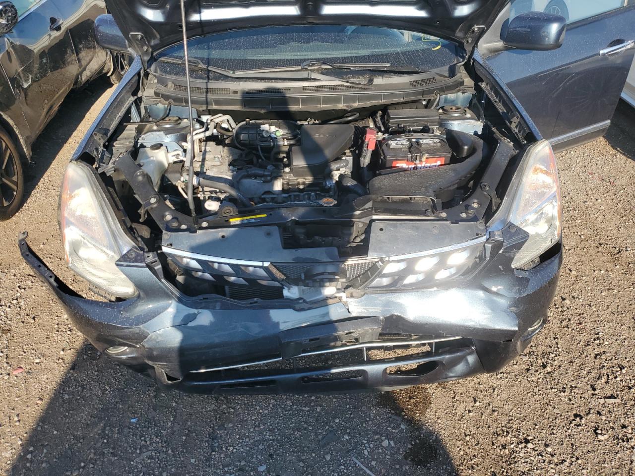2012 Nissan Rogue S Blue vin: JN8AS5MVXCW716430