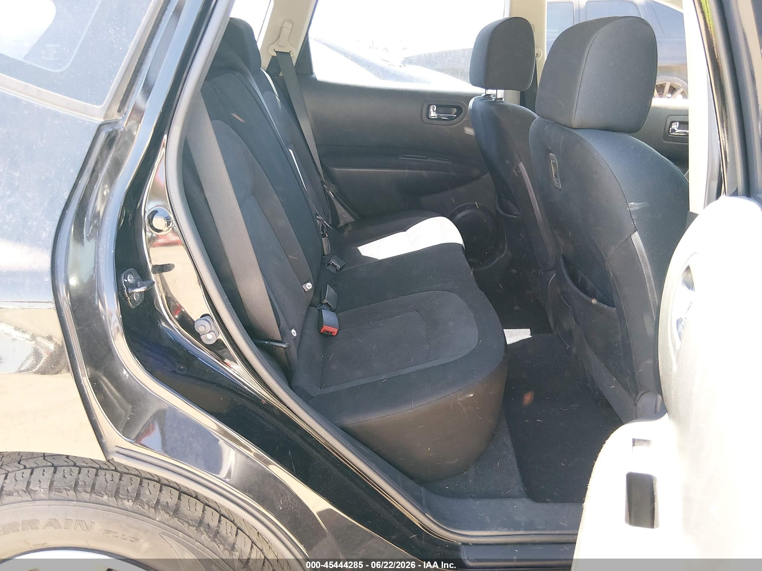2013 Nissan Rogue S Black vin: JN8AS5MVXDW106576