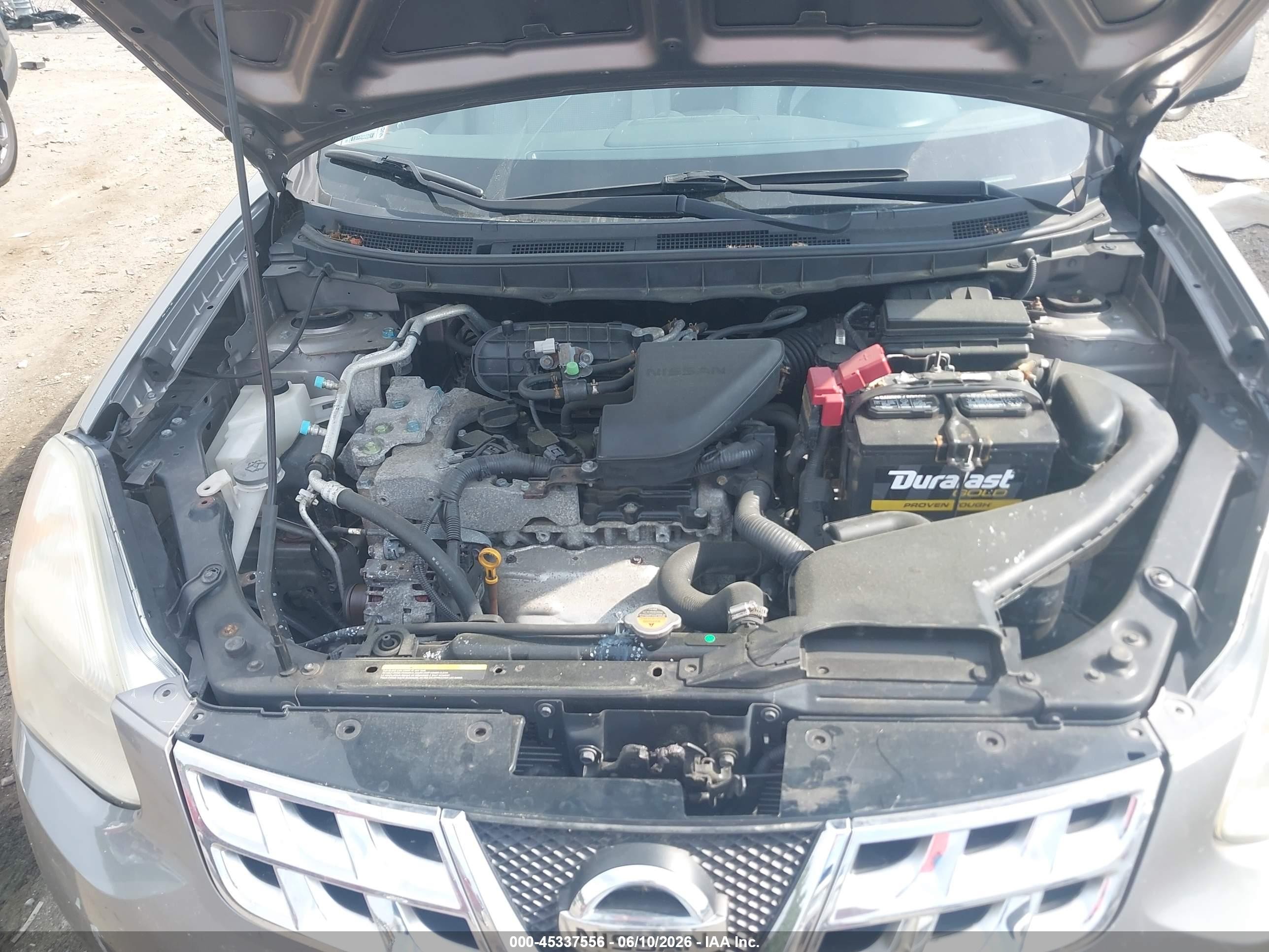 2013 Nissan Rogue Sv Silver vin: JN8AS5MVXDW114970