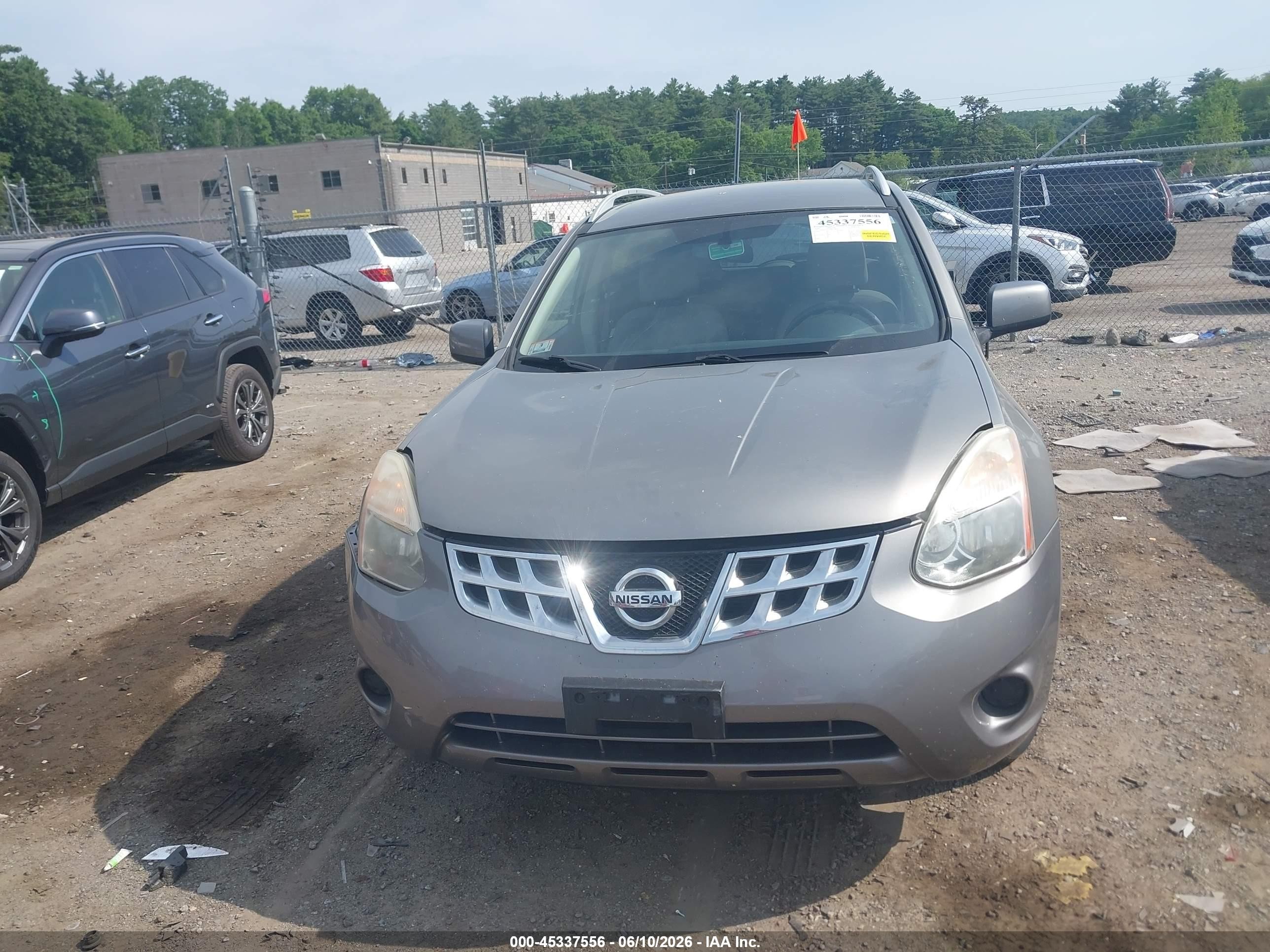 2013 Nissan Rogue Sv Silver vin: JN8AS5MVXDW114970
