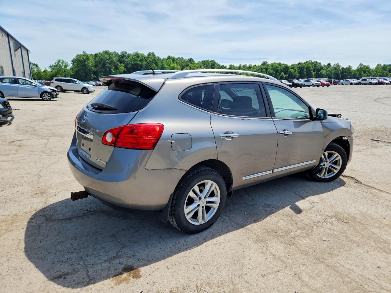 2013 Nissan Rogue S Beige vin: JN8AS5MVXDW115777
