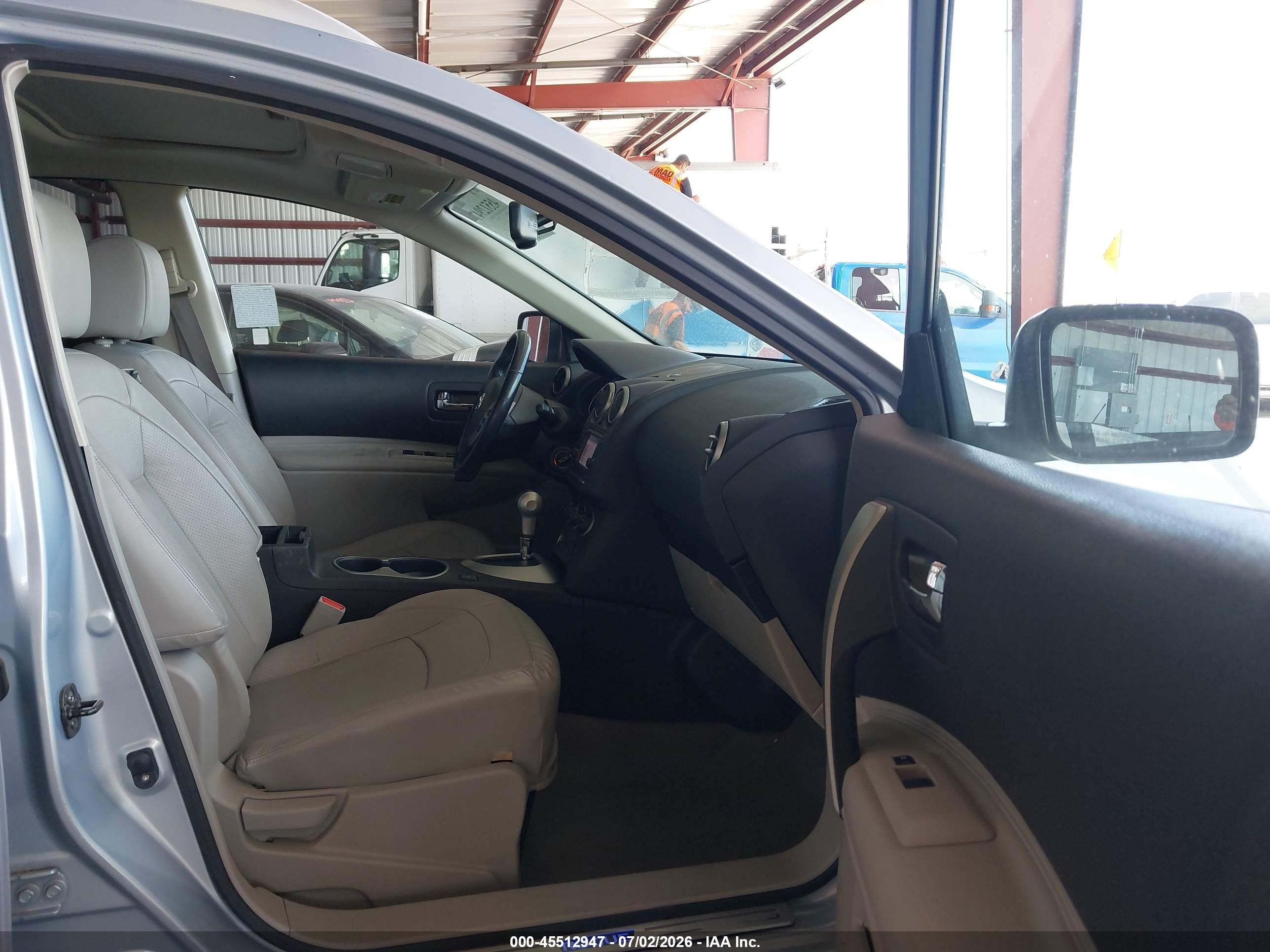 2013 Nissan Rogue Sv W/sl Pkg Light Blue vin: JN8AS5MVXDW124236