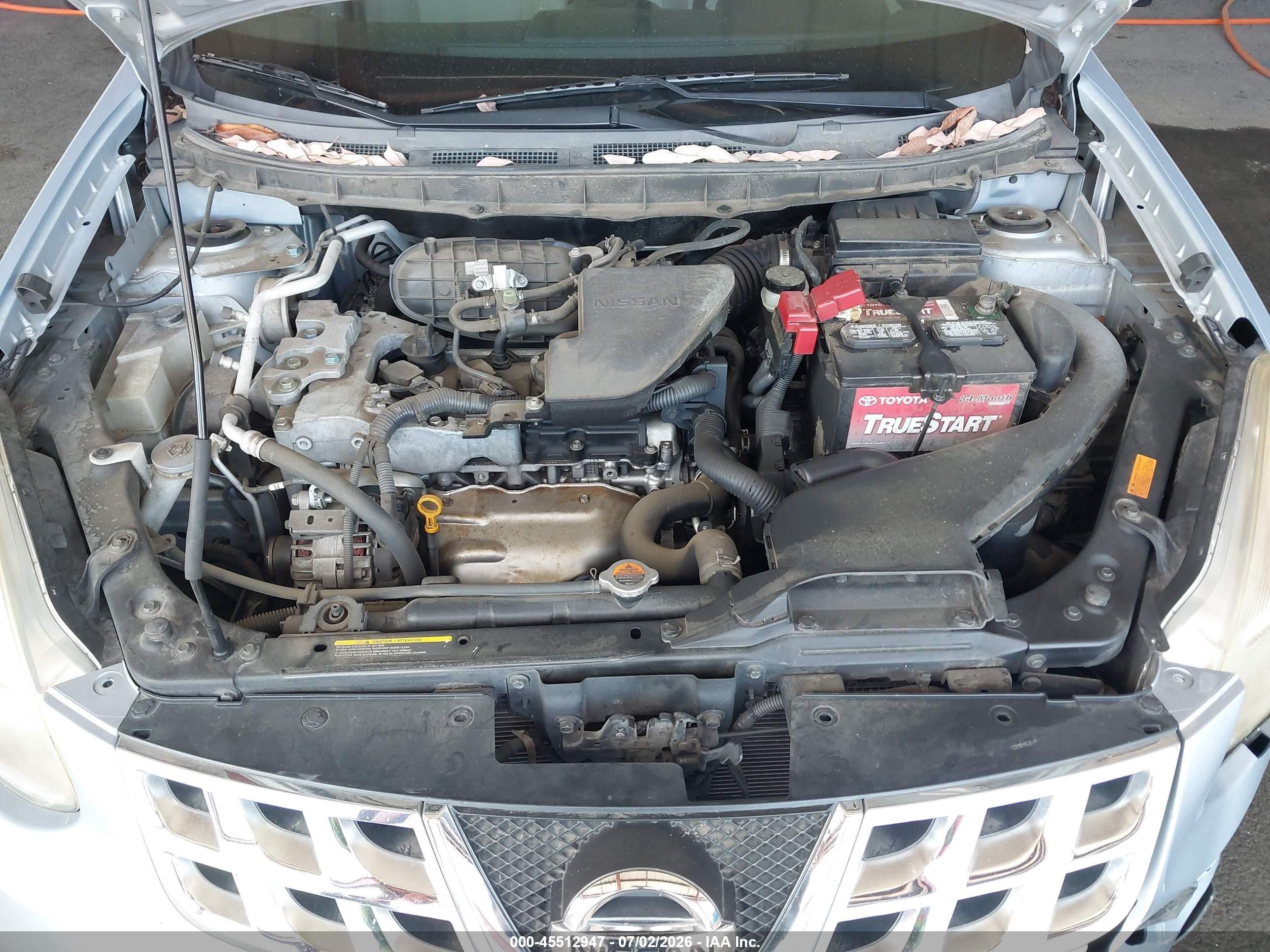 2013 Nissan Rogue Sv W/sl Pkg Light Blue vin: JN8AS5MVXDW124236