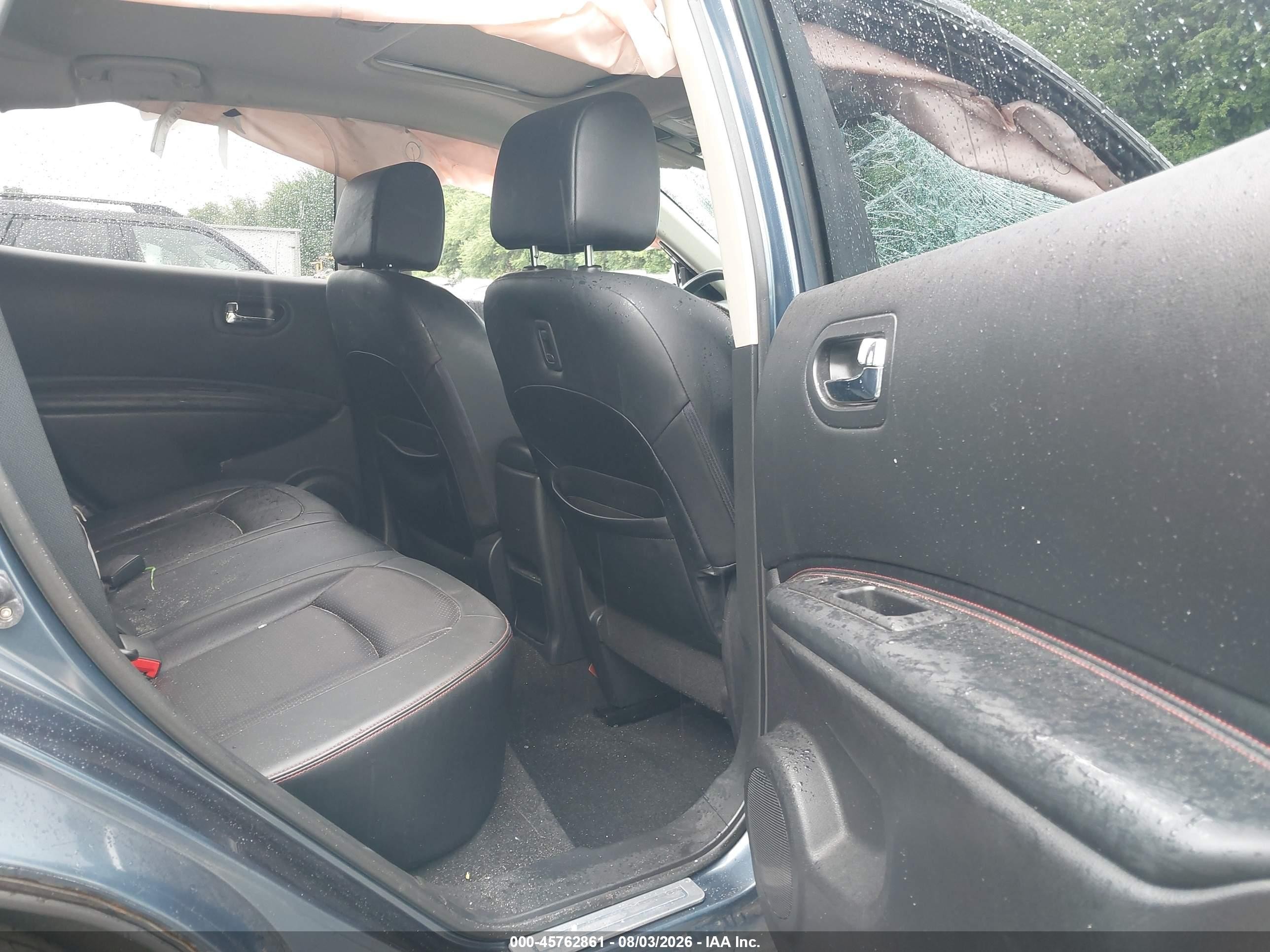 2013 Nissan Rogue Sv W/sl Pkg Black vin: JN8AS5MVXDW126553