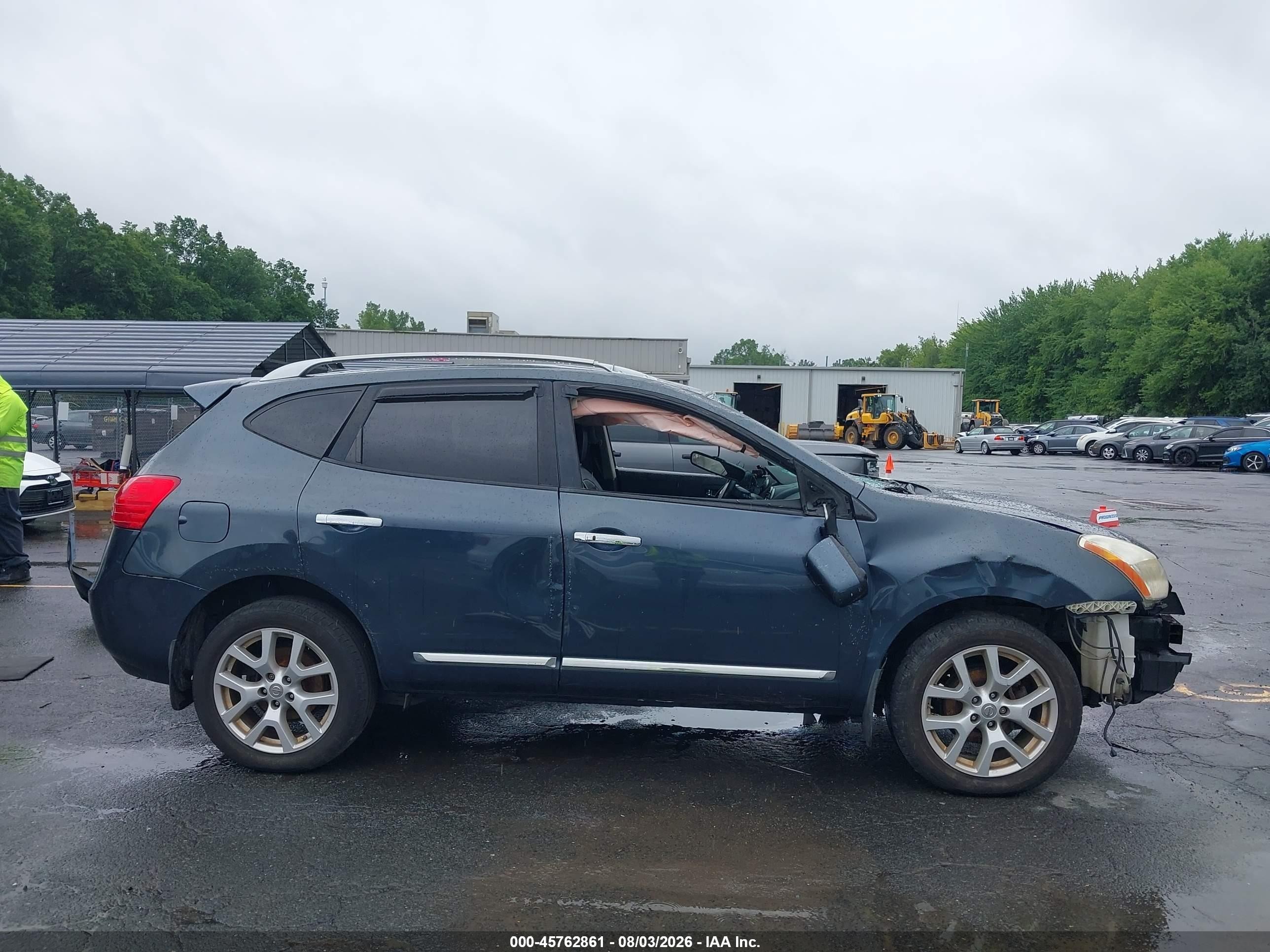 2013 Nissan Rogue Sv W/sl Pkg Black vin: JN8AS5MVXDW126553