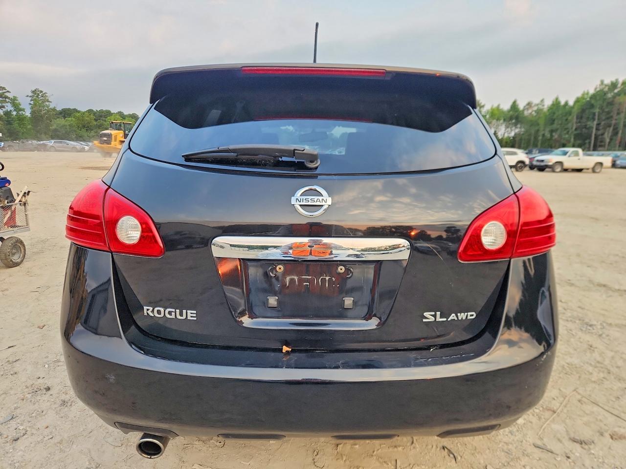 2013 Nissan Rogue S Black vin: JN8AS5MVXDW140081